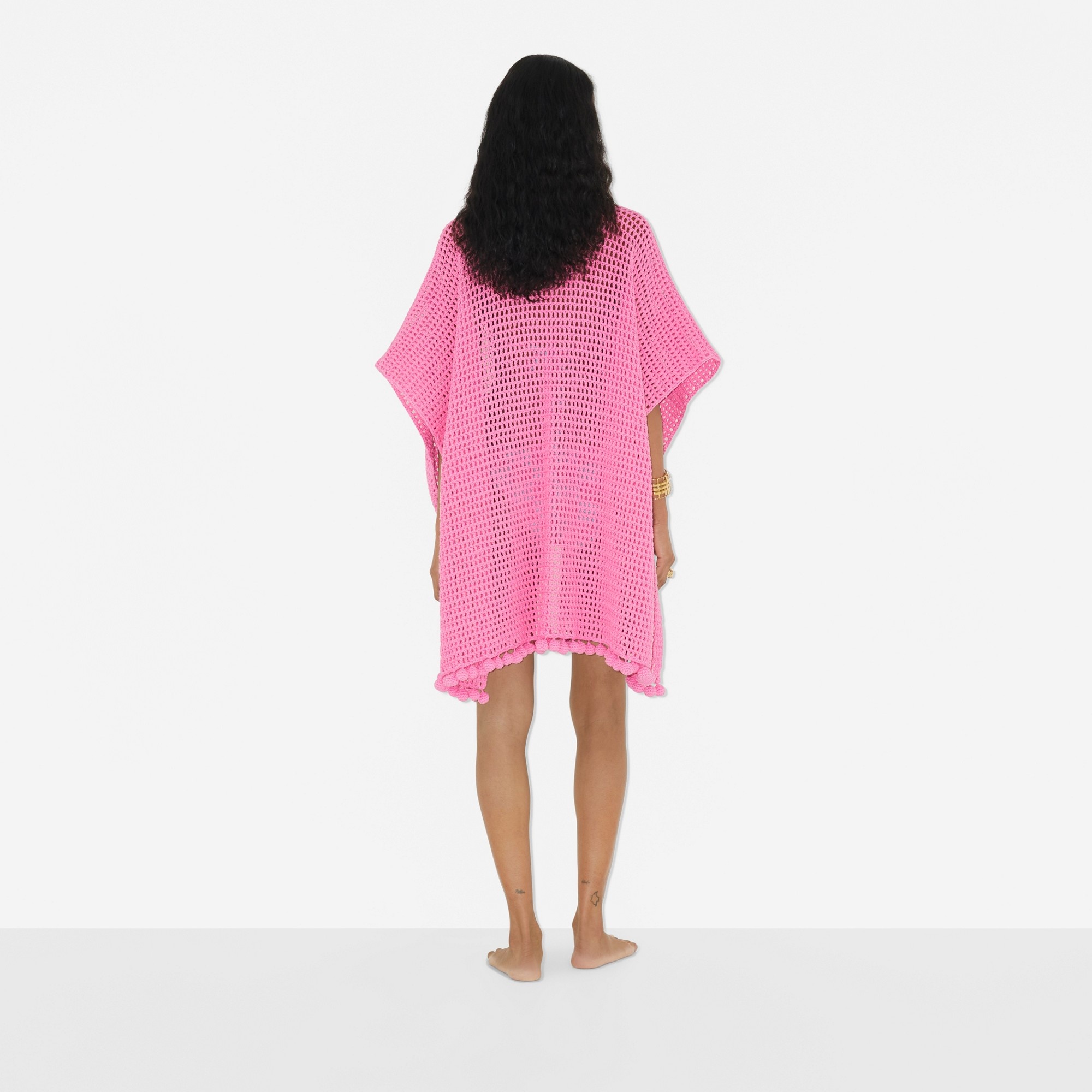 Crochet Technical Cotton Cape - 4