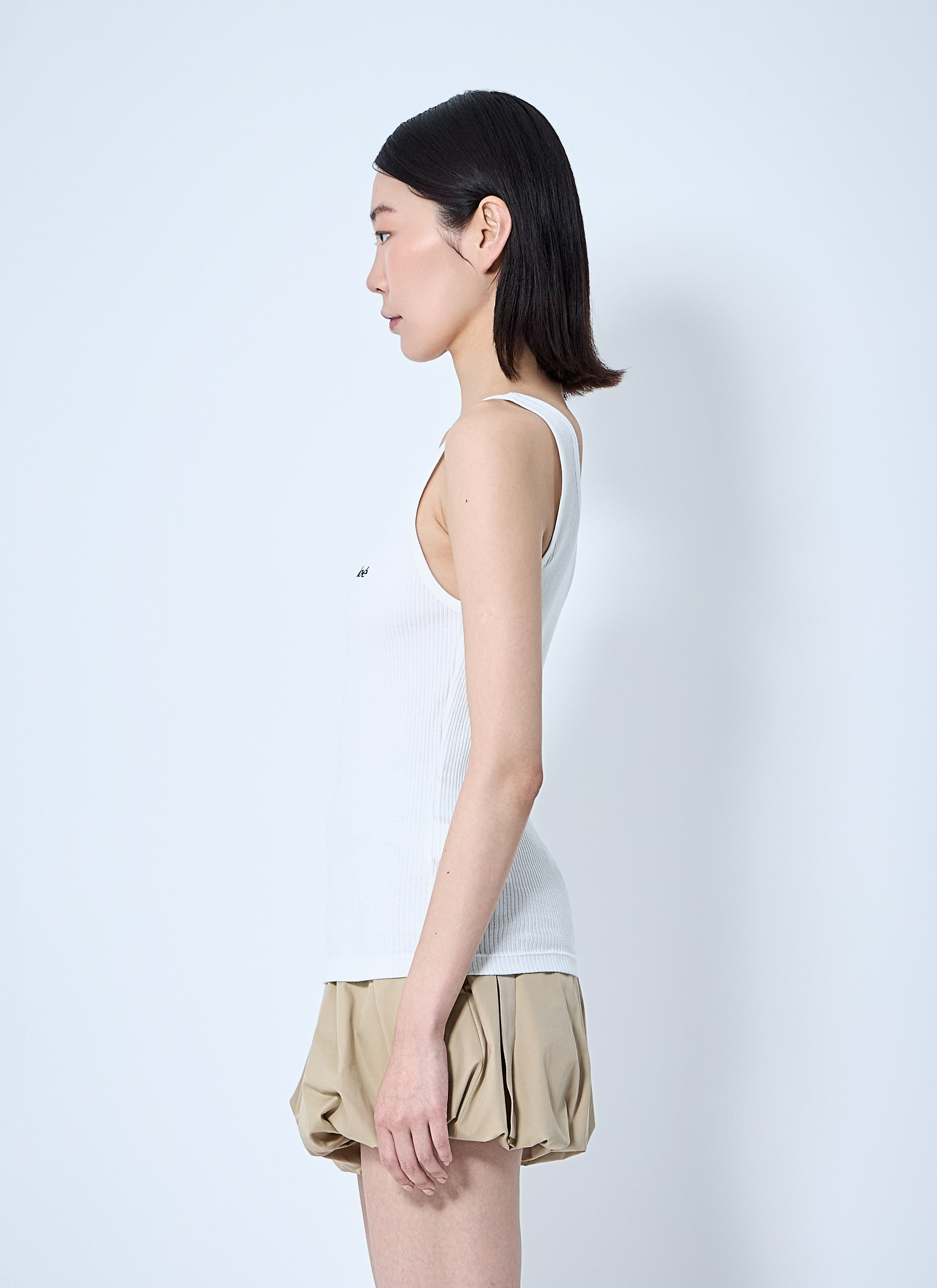 Chloé Women Logo Motif Tank Top - 3