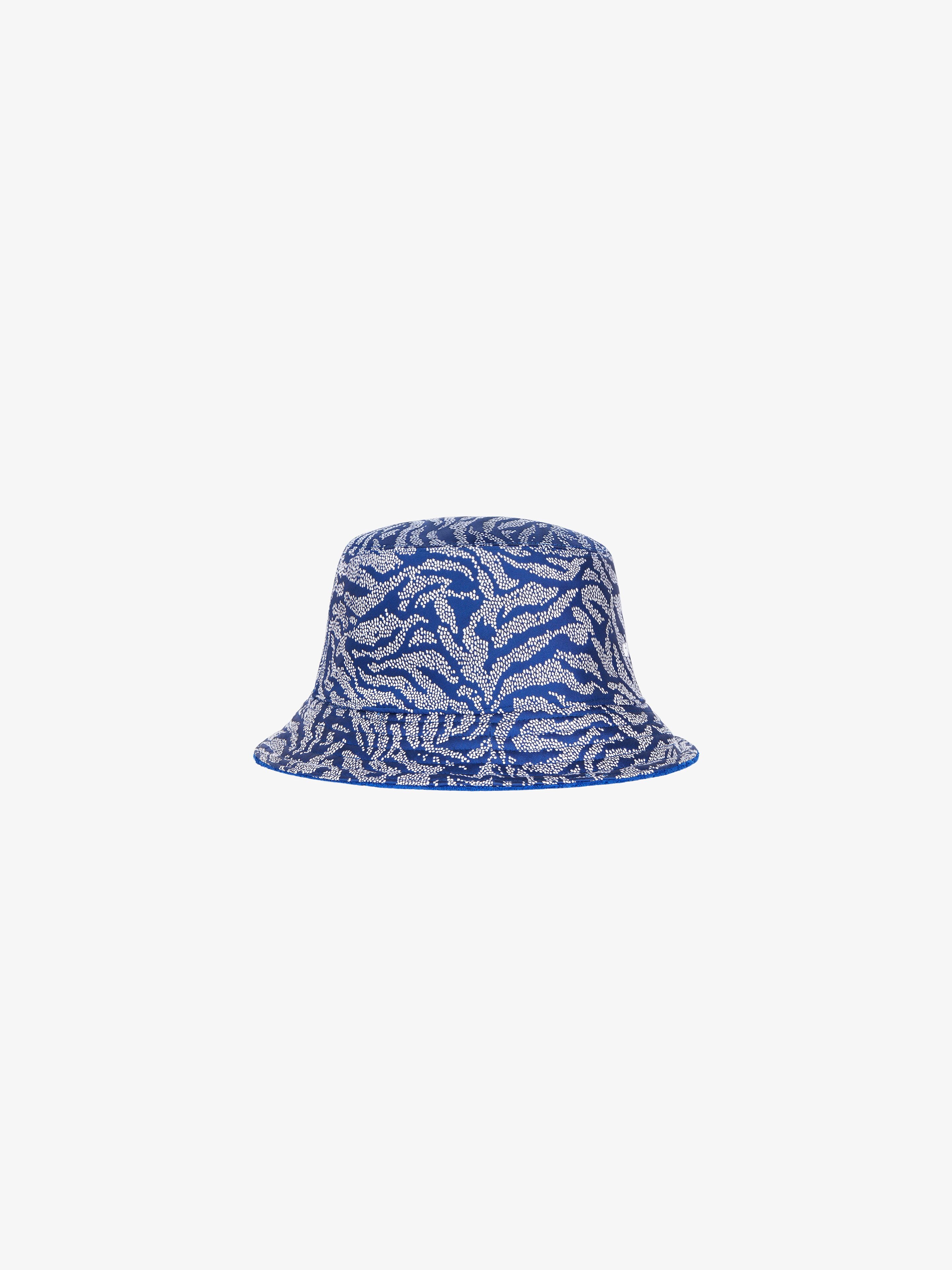 REVERSIBLE BUCKET HAT WITH ANIMAL MOTIF - 6