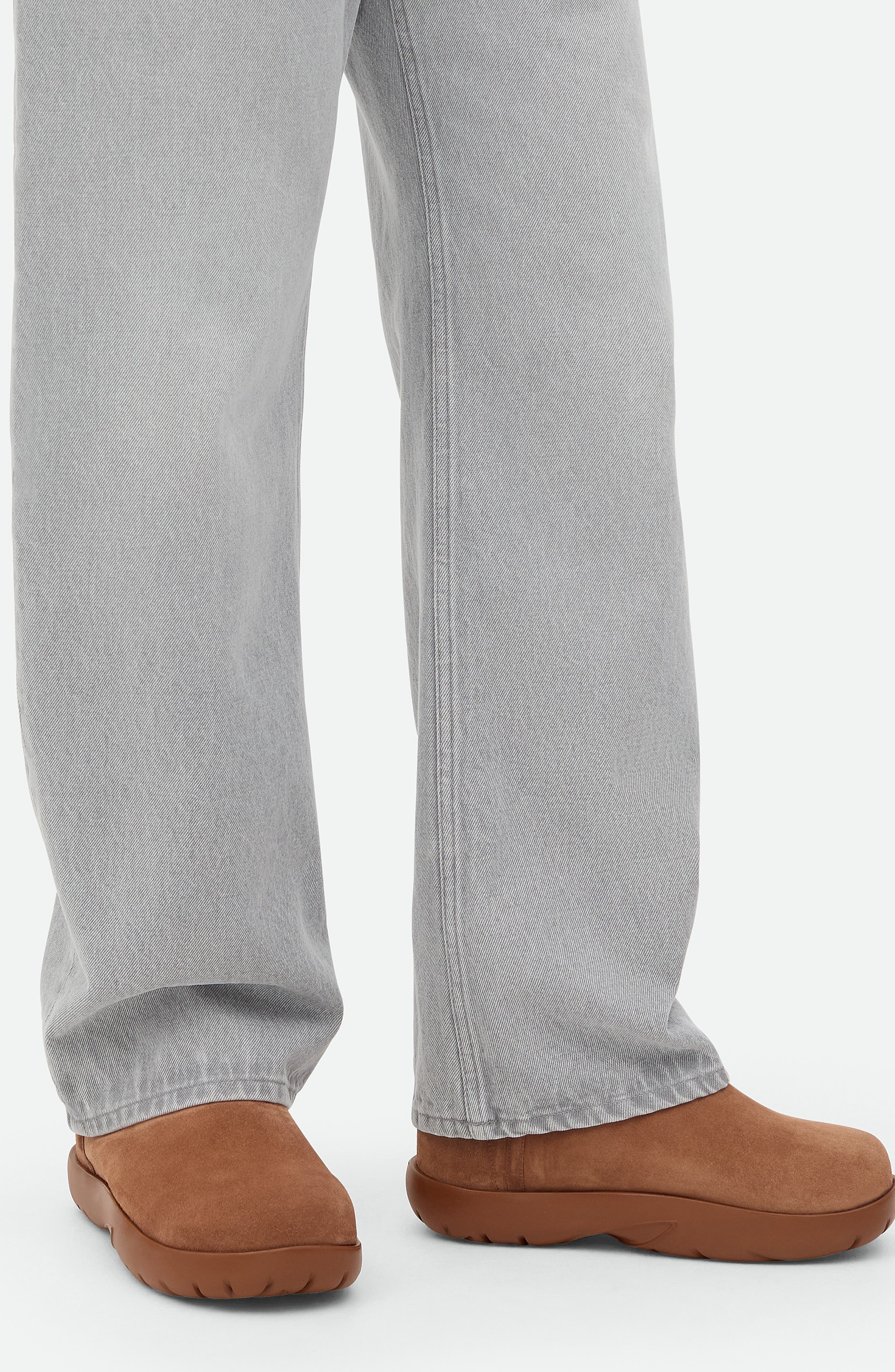 Bottega Veneta Snap Genuine Shearling Bootie in Caramel at Nordstrom - 5