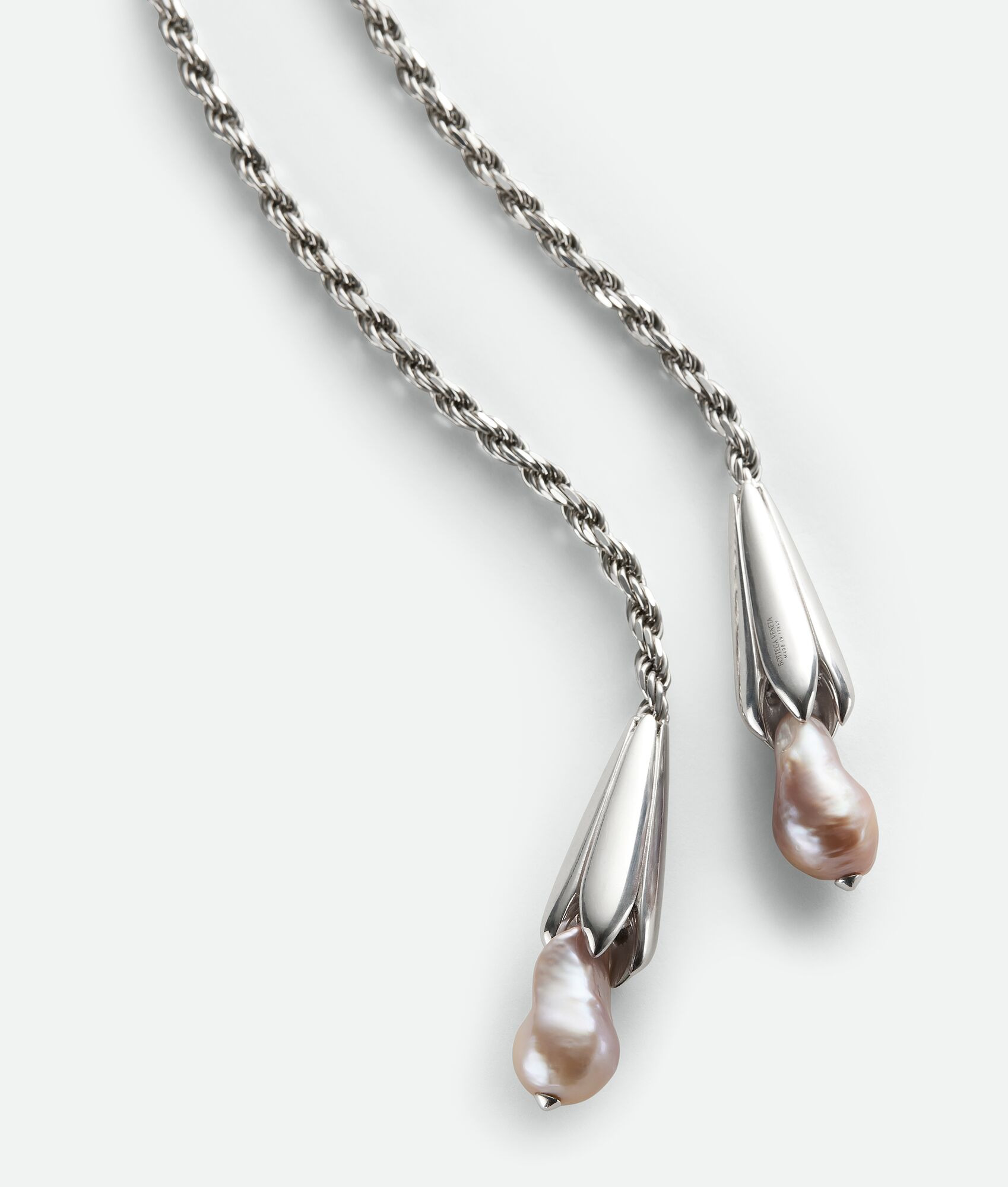 Pearl Scarf Necklace - 3