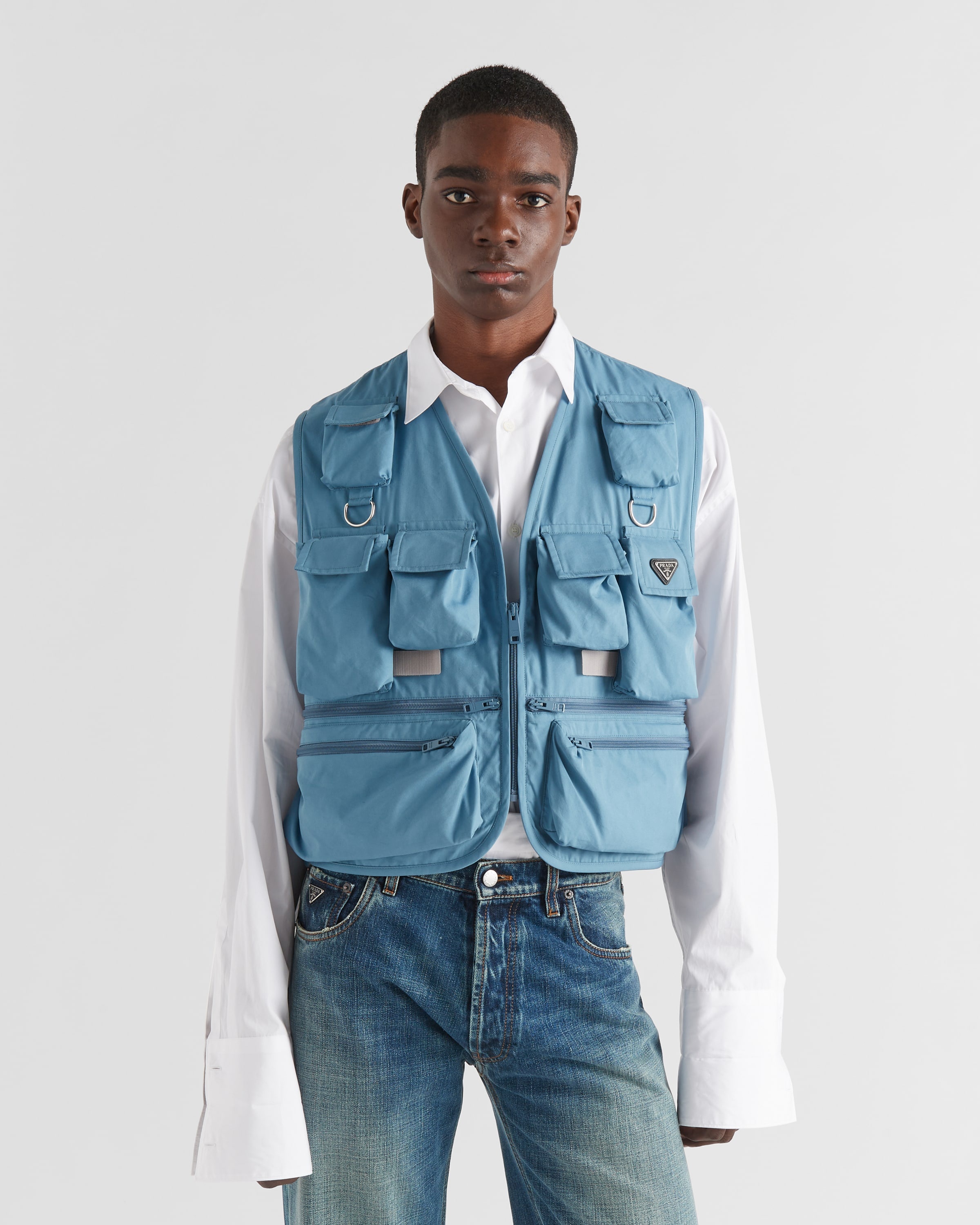 Cotton blend vest - 3