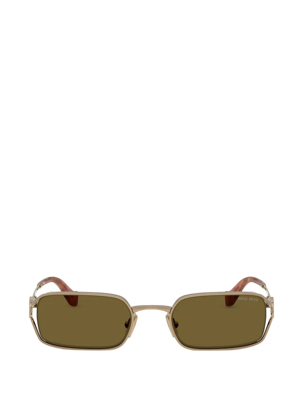 rectangle-frame sunglasses - 1