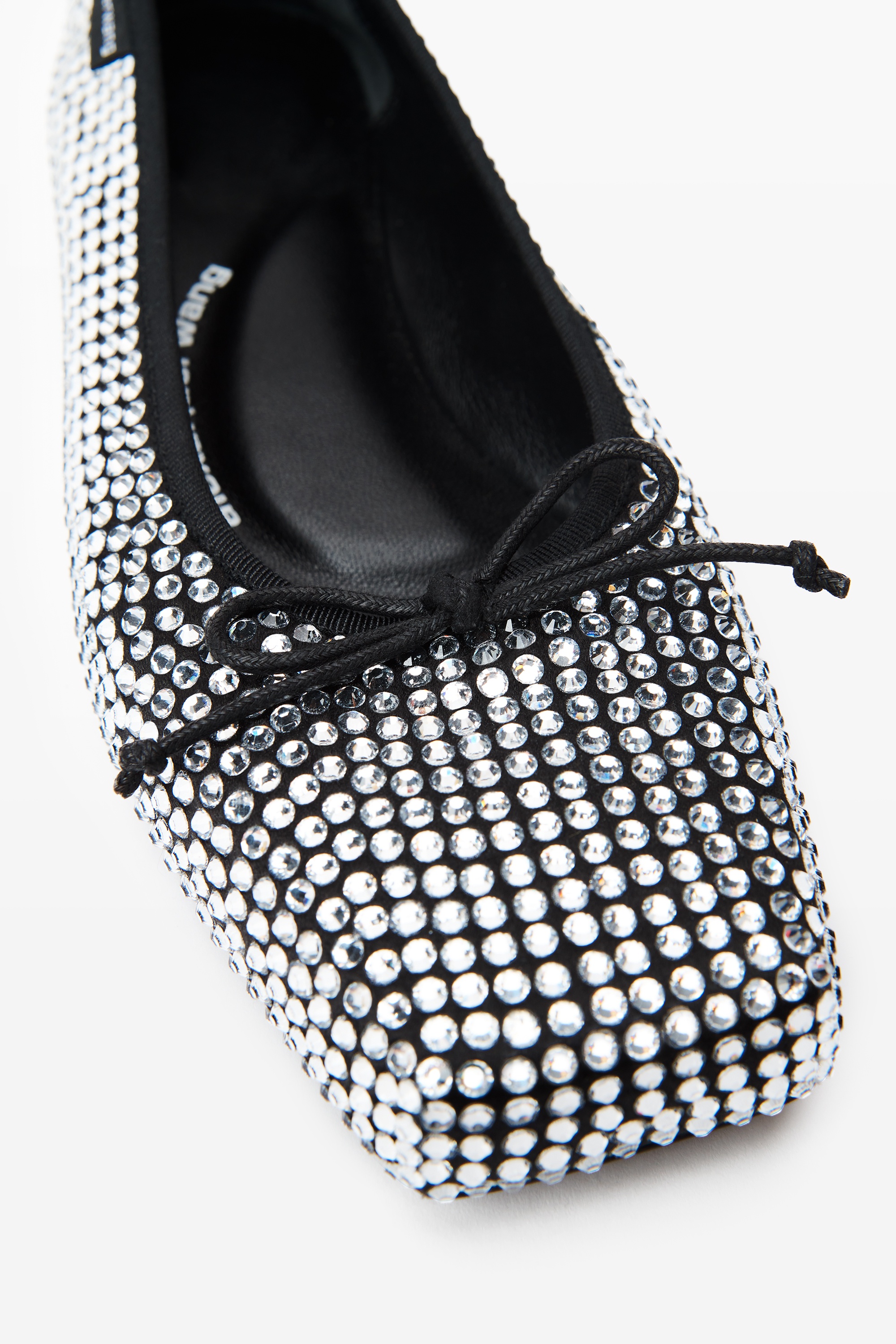 Billie Flat in Crystal Satin - 2