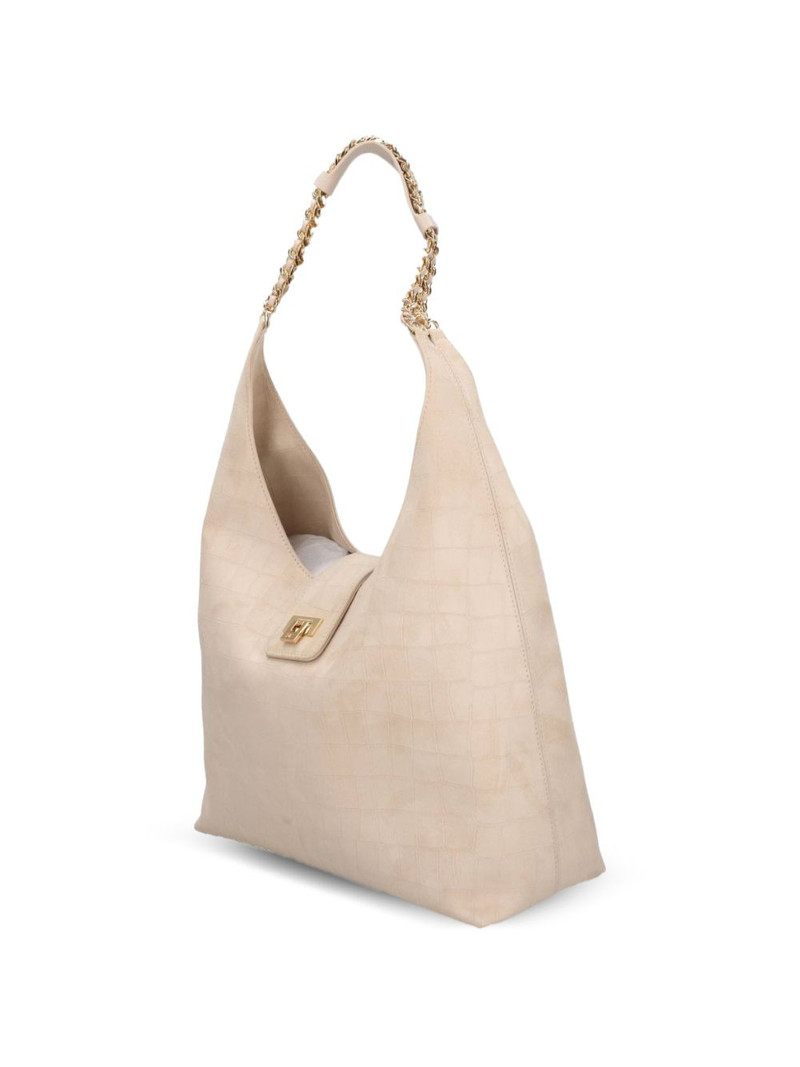 crocodile-effect tote bag 3