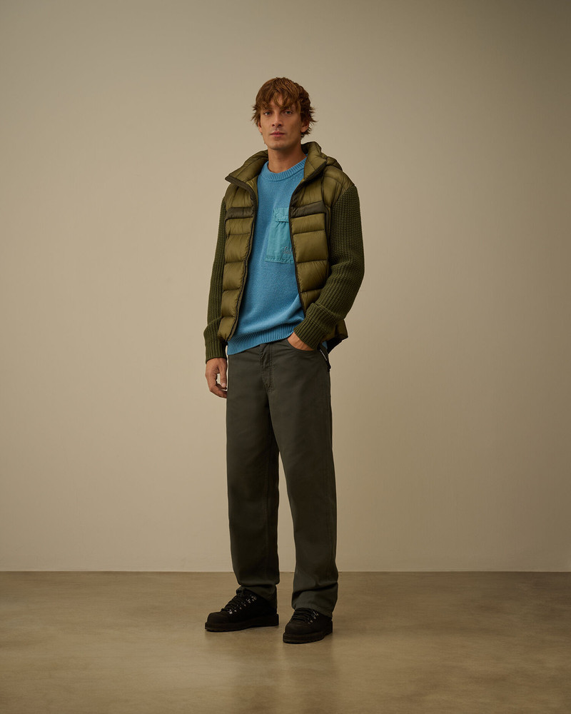 C.P. Company Lambswool Mixed Crewneck Sweater outlook