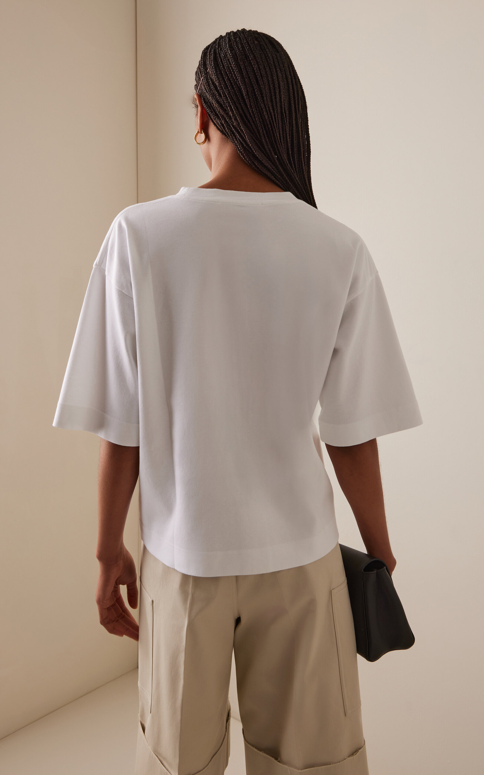 Smith Cotton T-Shirt white - 4