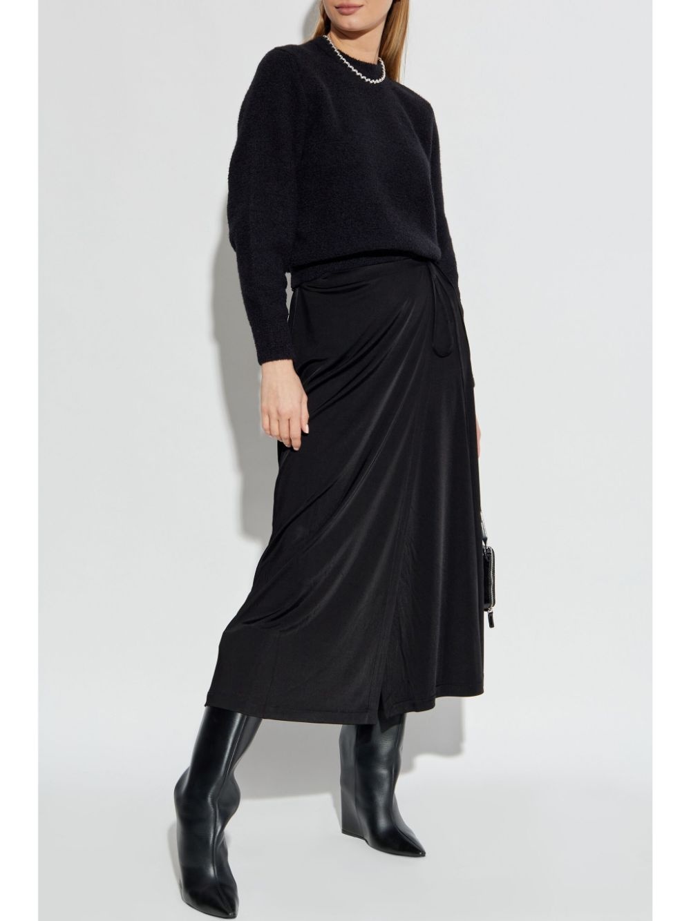 textured-finish jumper - 2