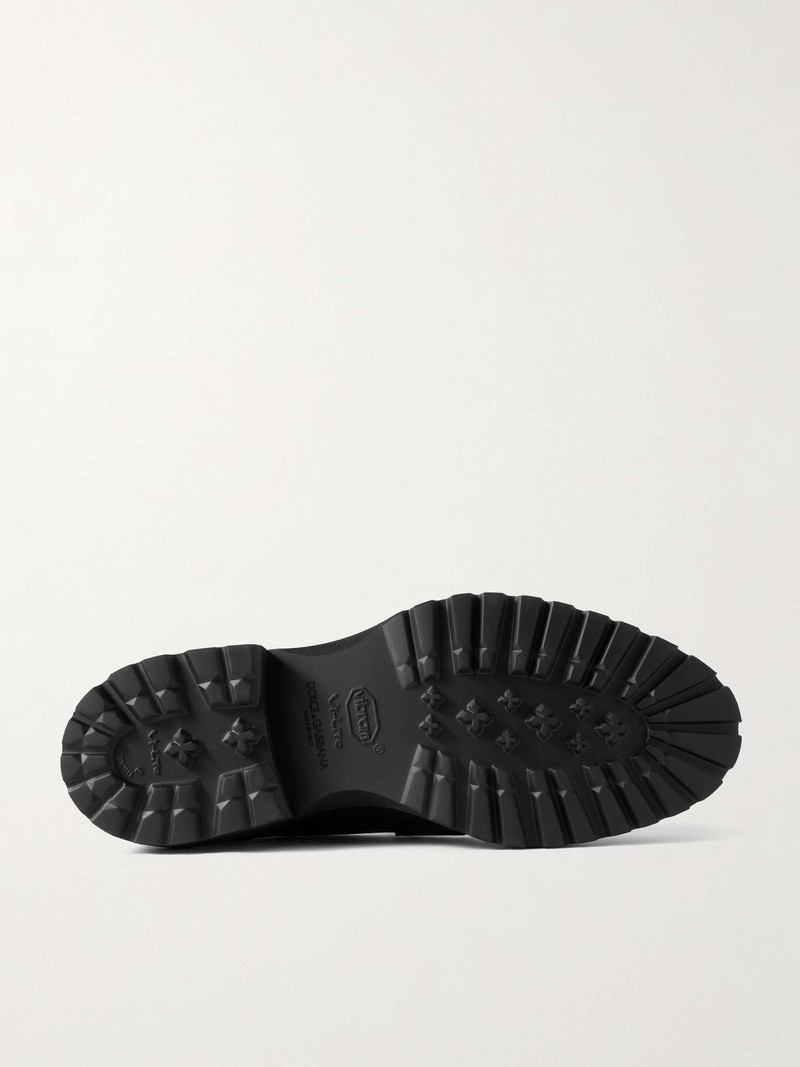 Dolce & Gabbana Leather Penny Loafers outlook