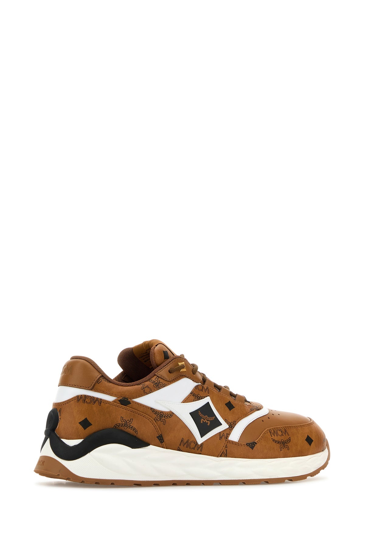 Multicolor canvas and leather Skywander sneakers - 3