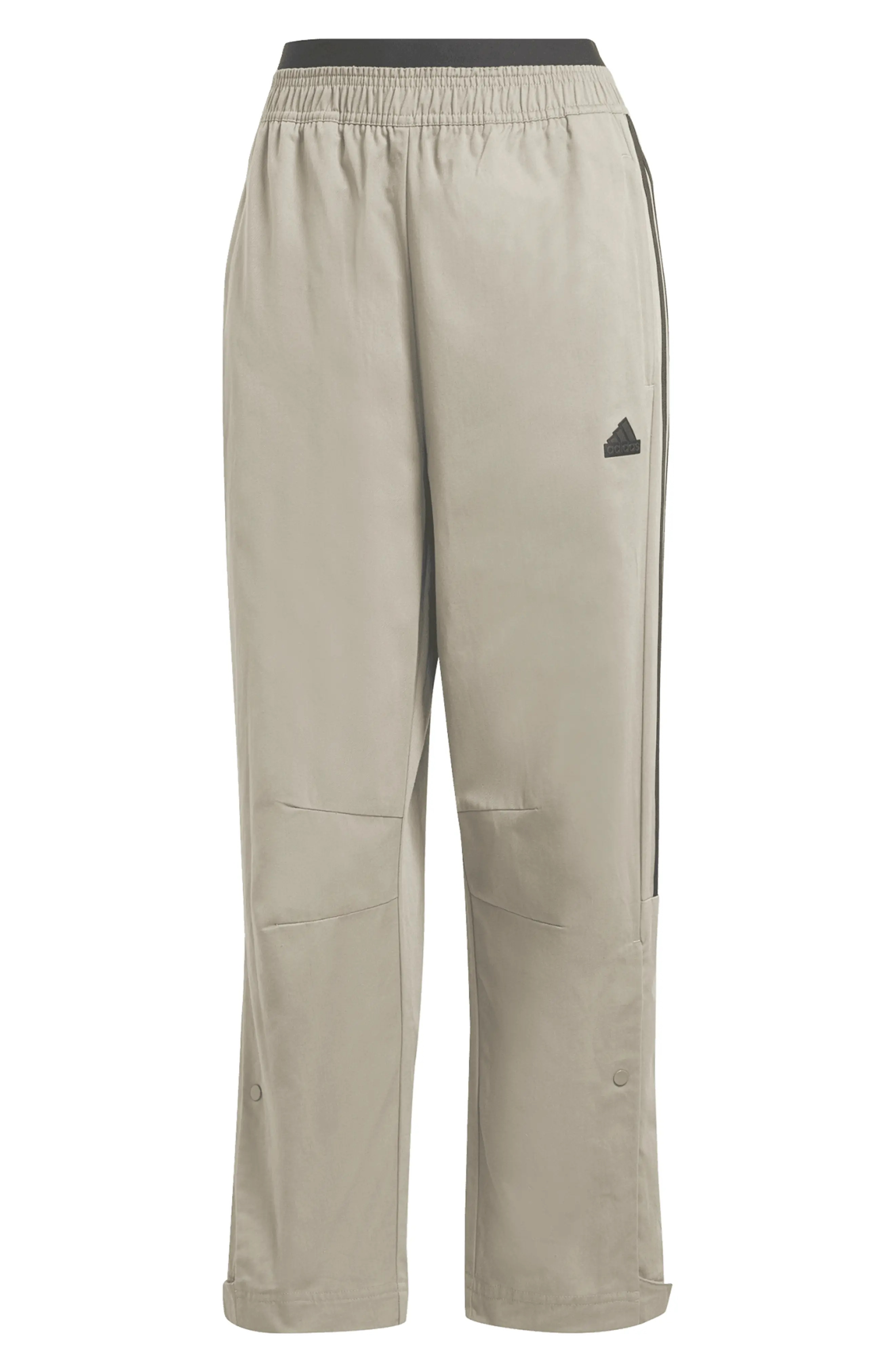 Tiro Loose Fit Cotton Twill Track Pants in Silver Pebble/Black - 5