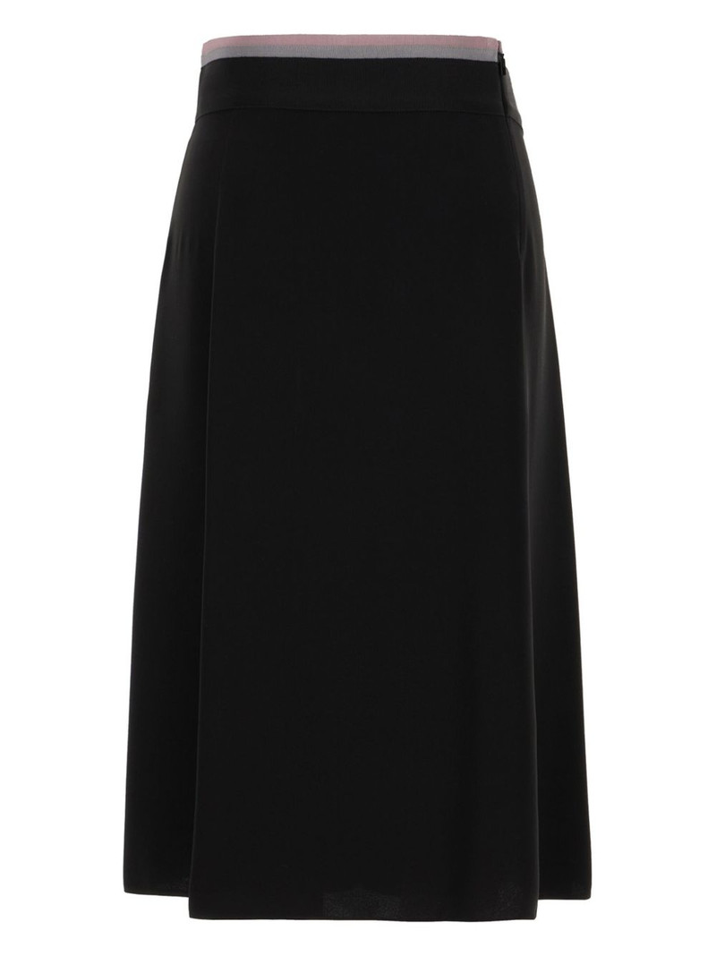 FENDI silk skirt outlook