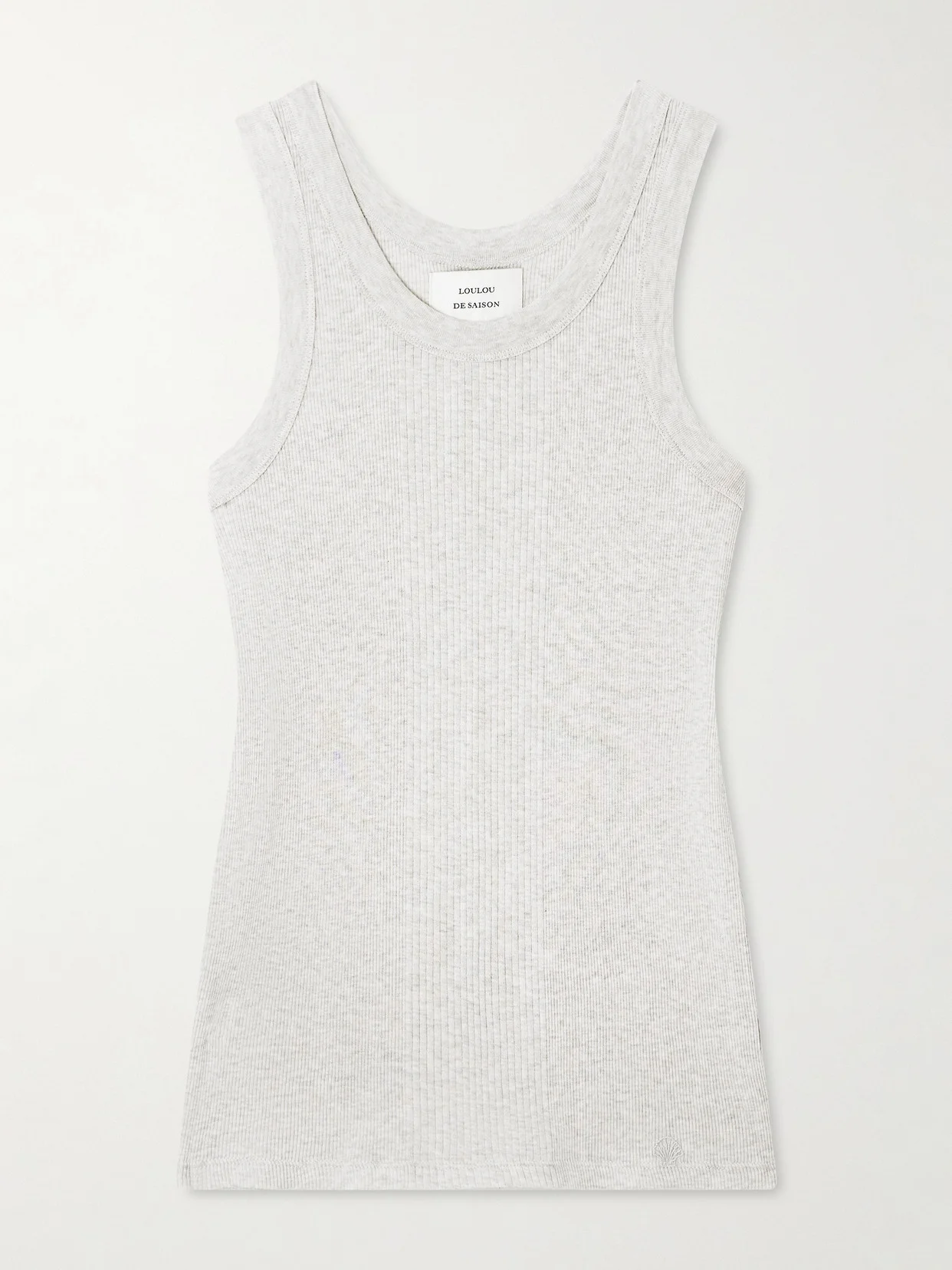 Limba Ribbed Cotton-jersey Tank - 1