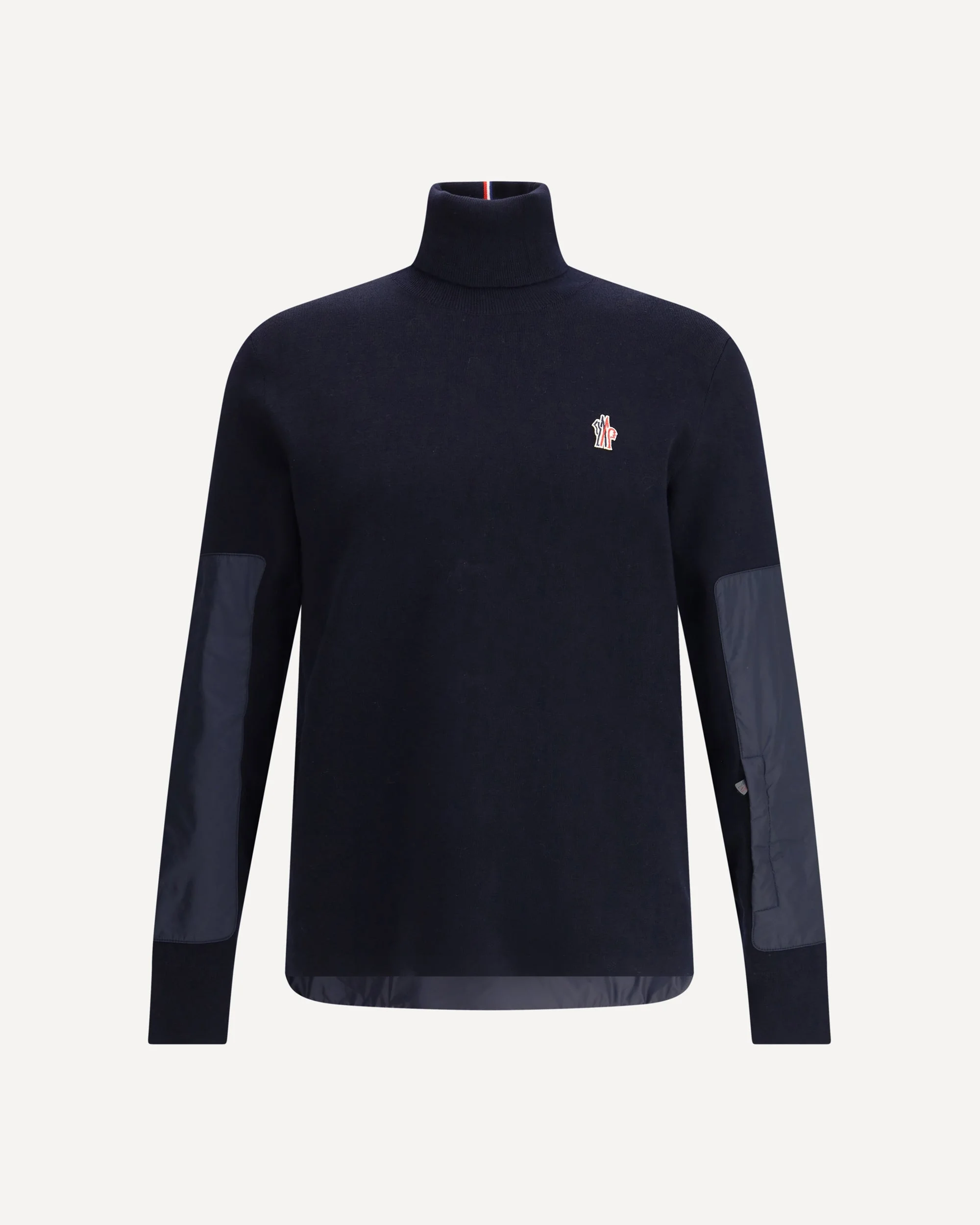 Stretch Wool Turtleneck - 1