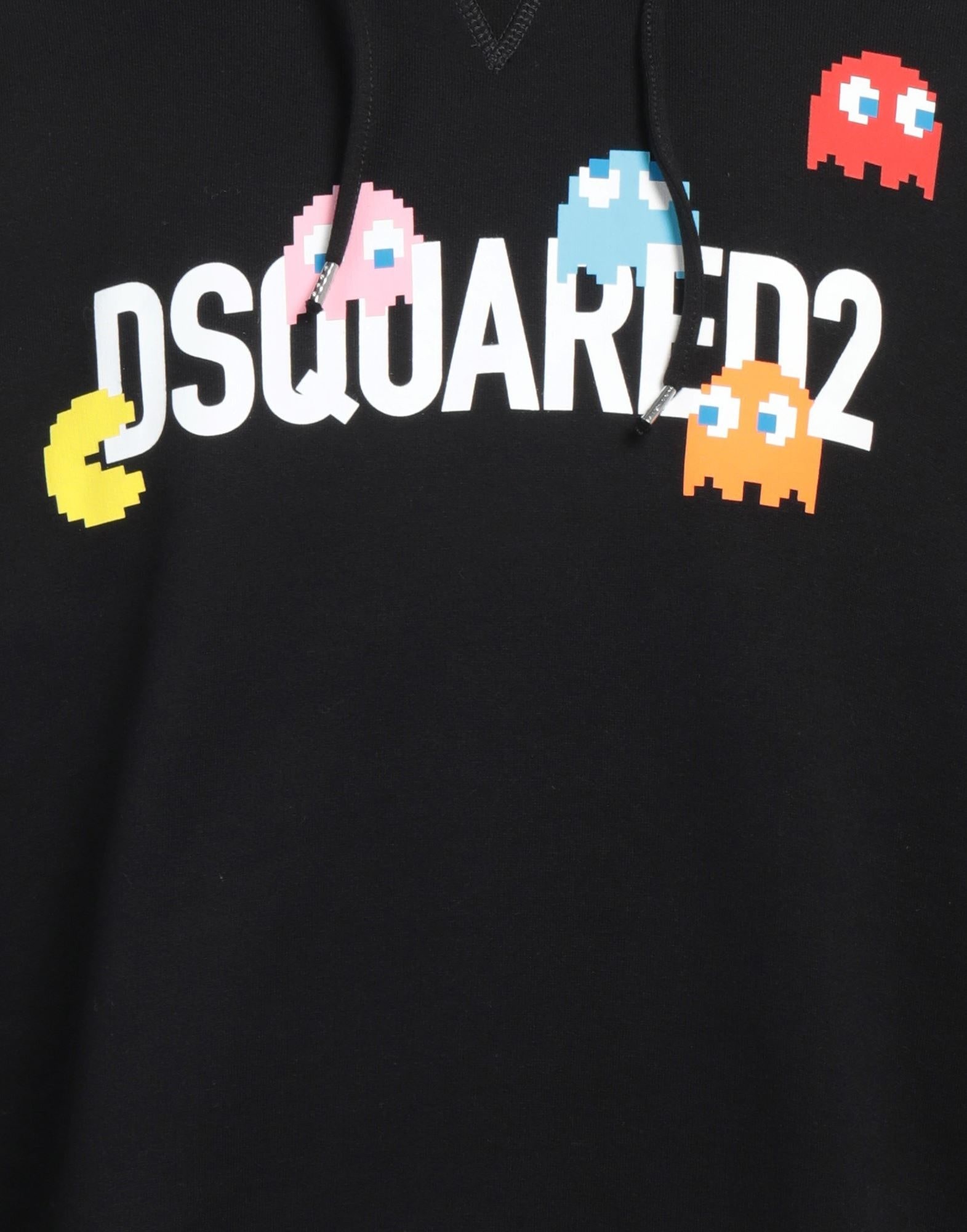 Black Men's Hooded Sweatshirt - 4