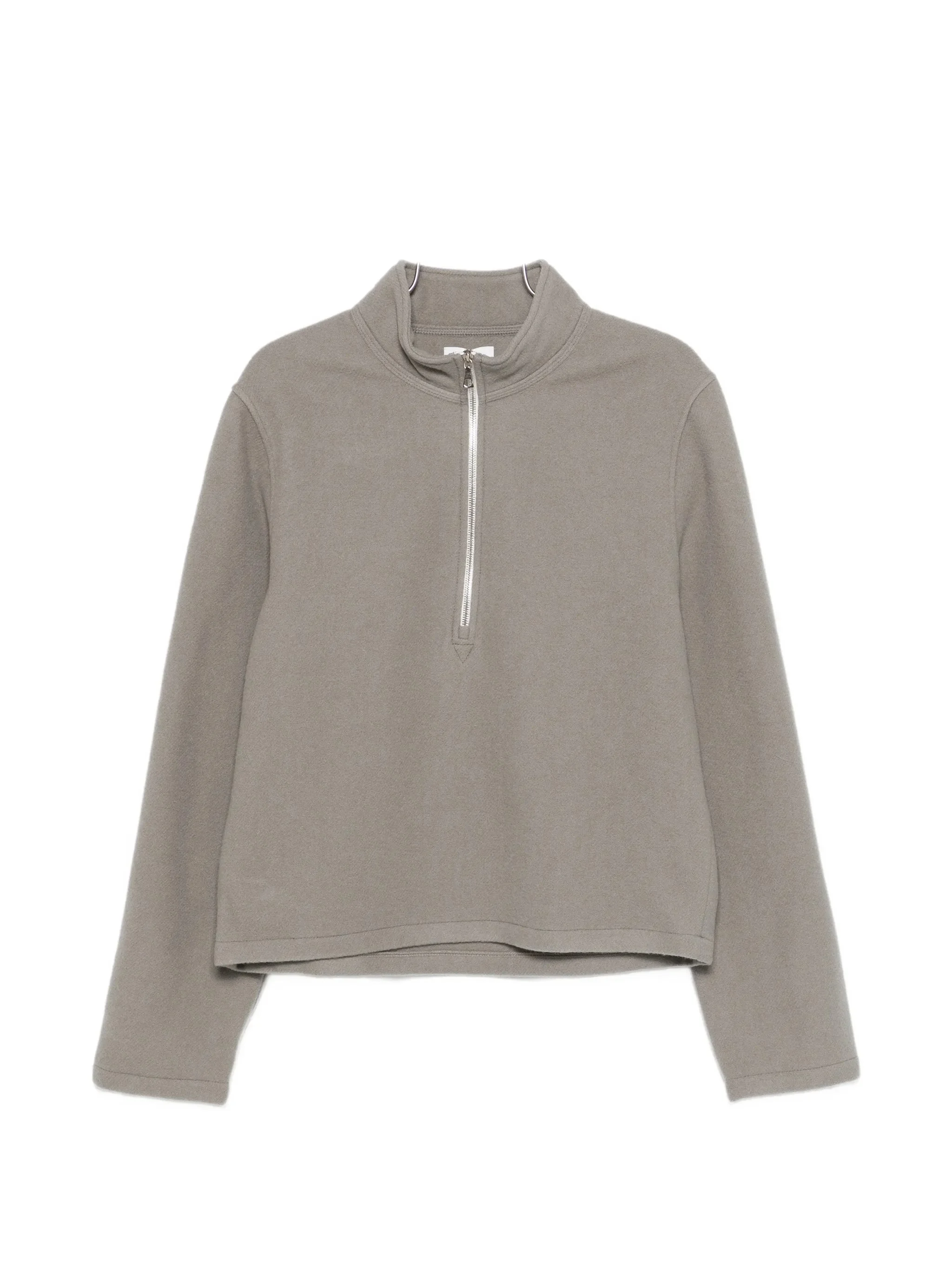 zip-fastening sweatshirt - 1