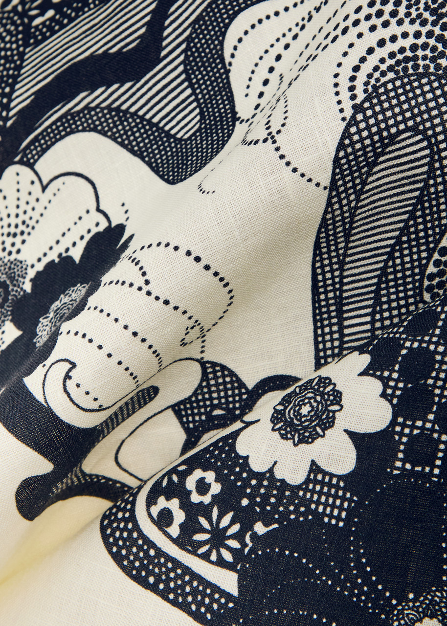 Alemais Mickey Floral-print Linen Mini Dress - 5