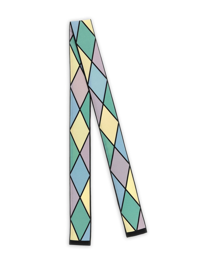 Valentino Rhombelle printed bandeau scarf outlook