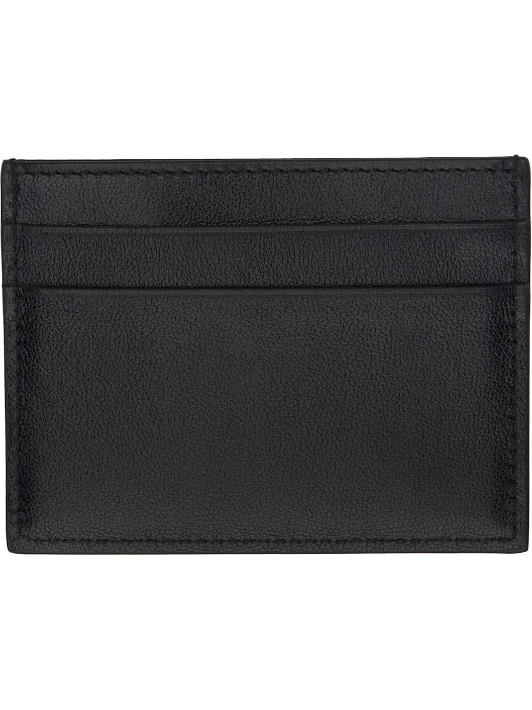 Black Calfskin Card Holder - 2