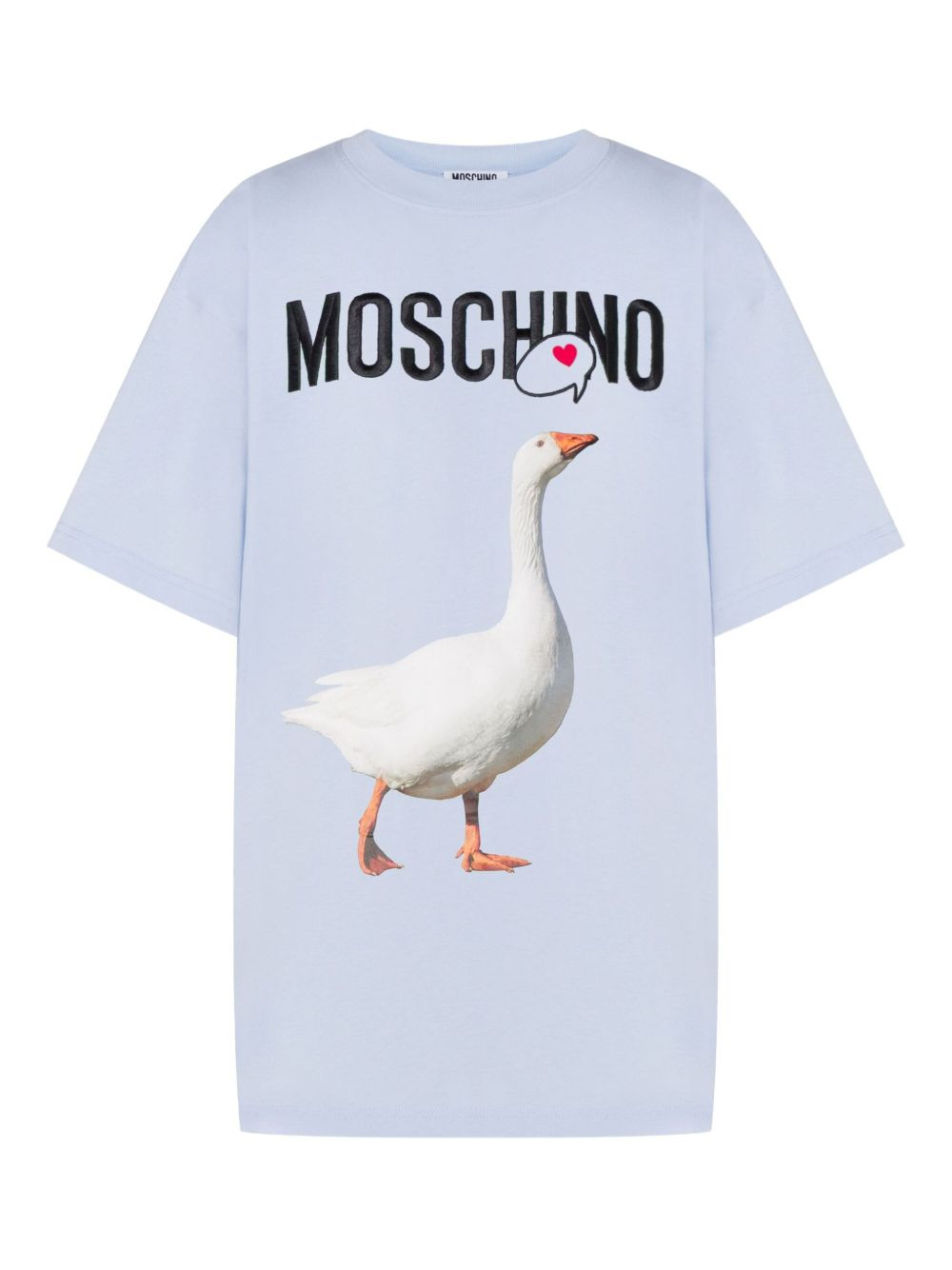 goose-print cotton T-shirt - 3