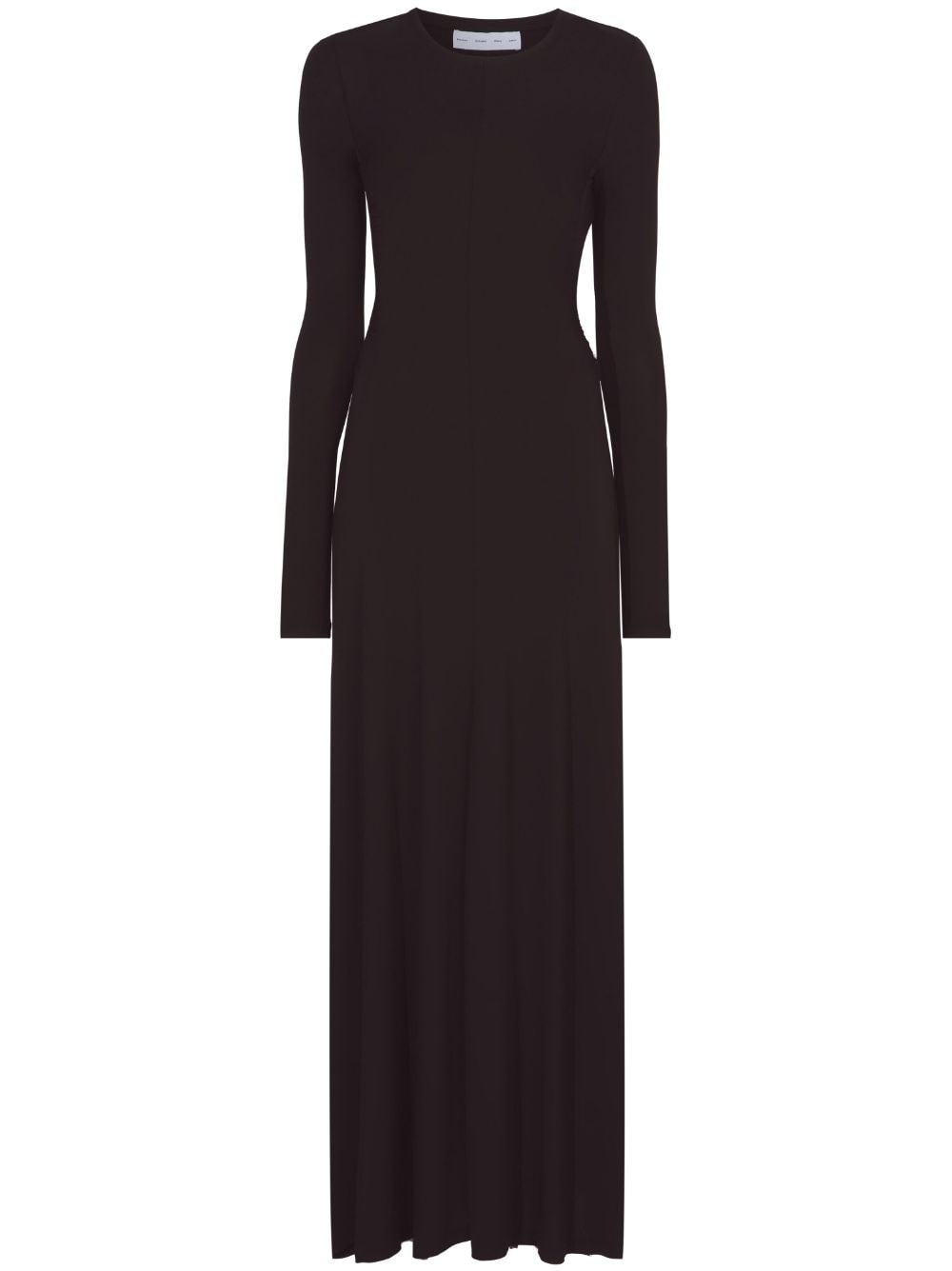 open-back jersey maxi dress - 1