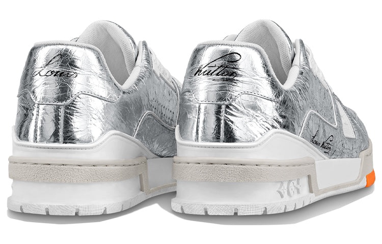 LOUIS VUITTON Trainer Sneakers 'Silver' 1A8KGQ - 3