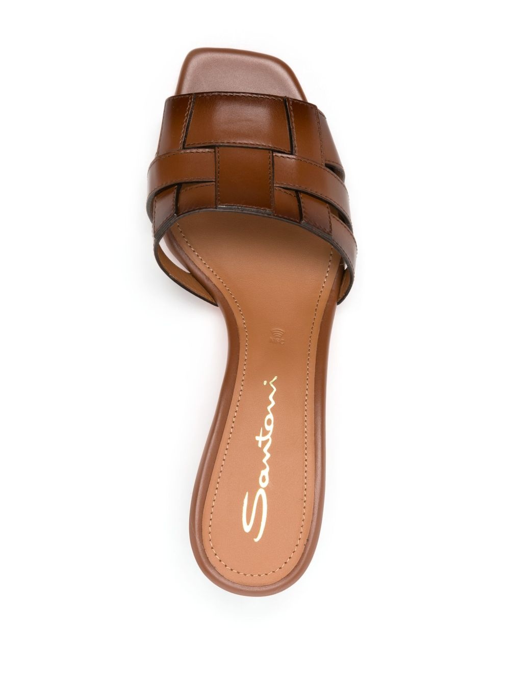 60mm interwoven-strap sandals - 4