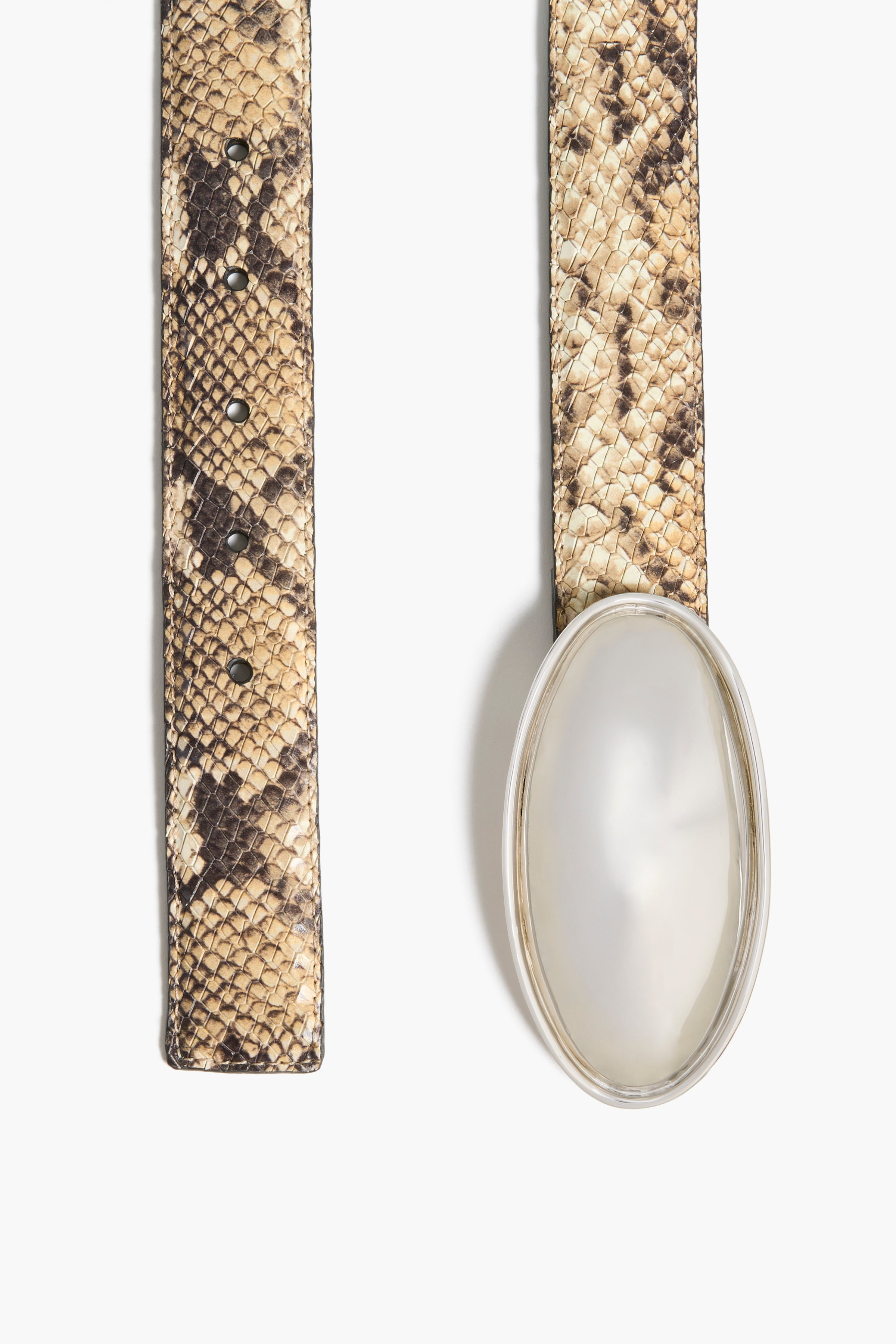 OVAL PLAQUE BELT - 3
