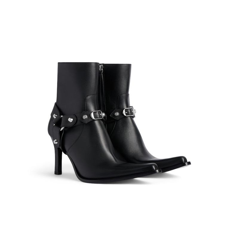 Women's City Bootie With Harness in Black 2