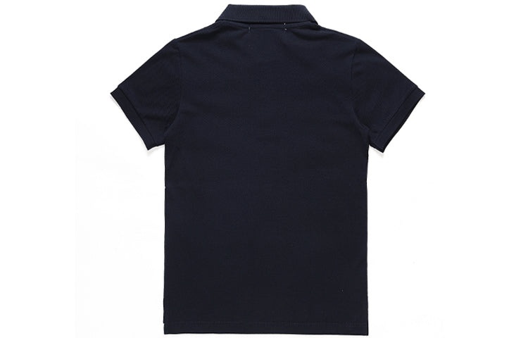 COMME des GARCONS PLAY Polo Red Emblem 'Navy' AZ-T006-051-2 - 2