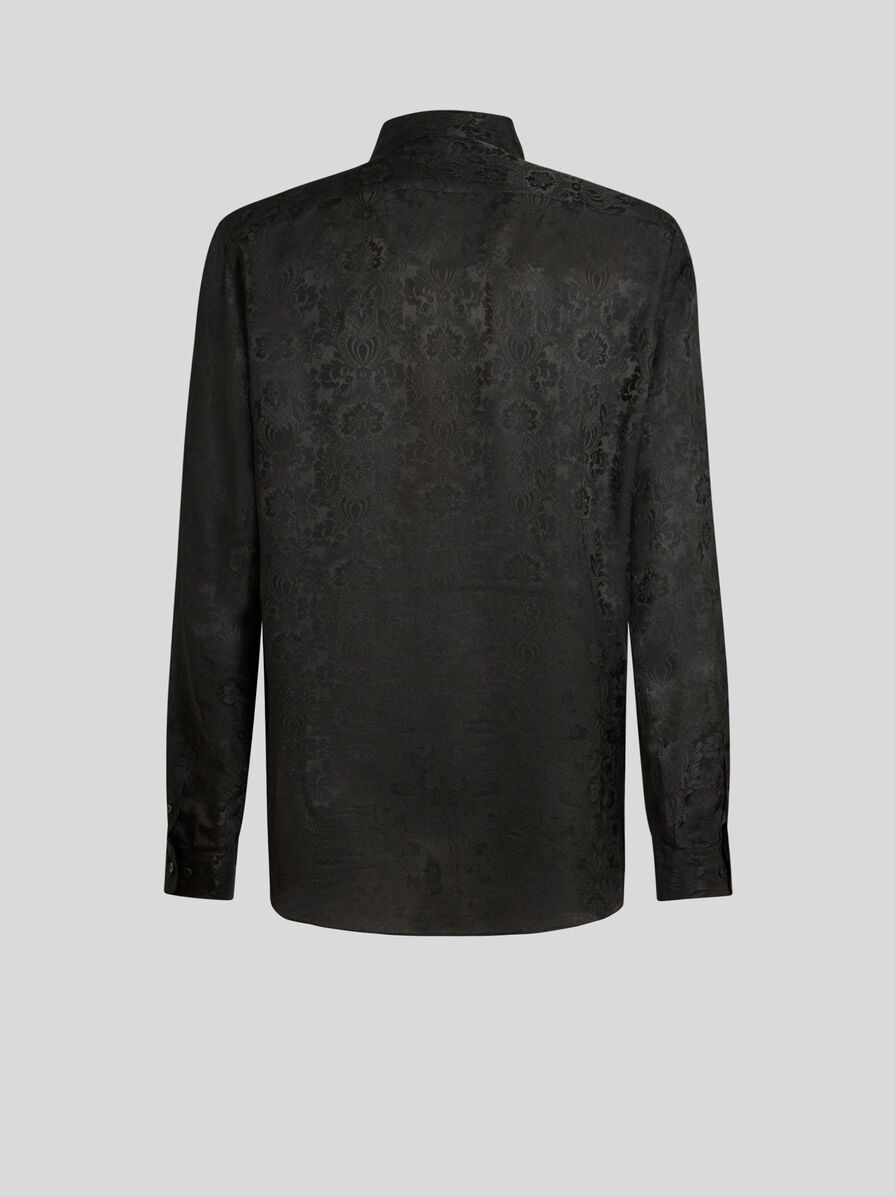 SILK JACQUARD SHIRT - 6