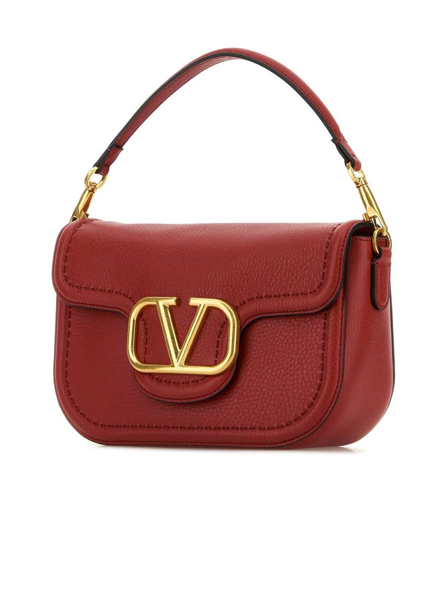 Valentino Garavani Alltime Grainy Calfskin Shoulder Bag - 2