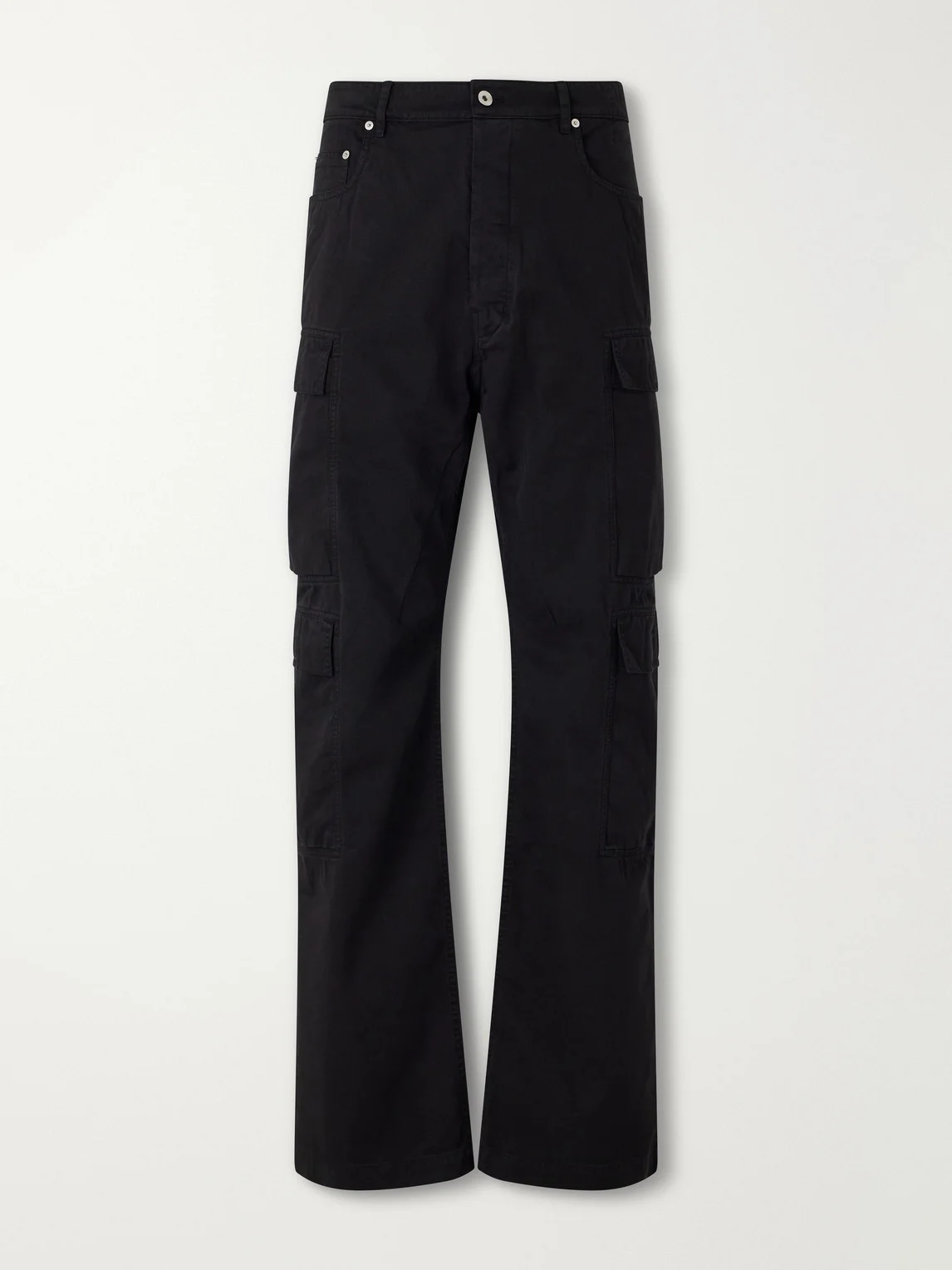 Wide-Leg Cargo Jeans - 1