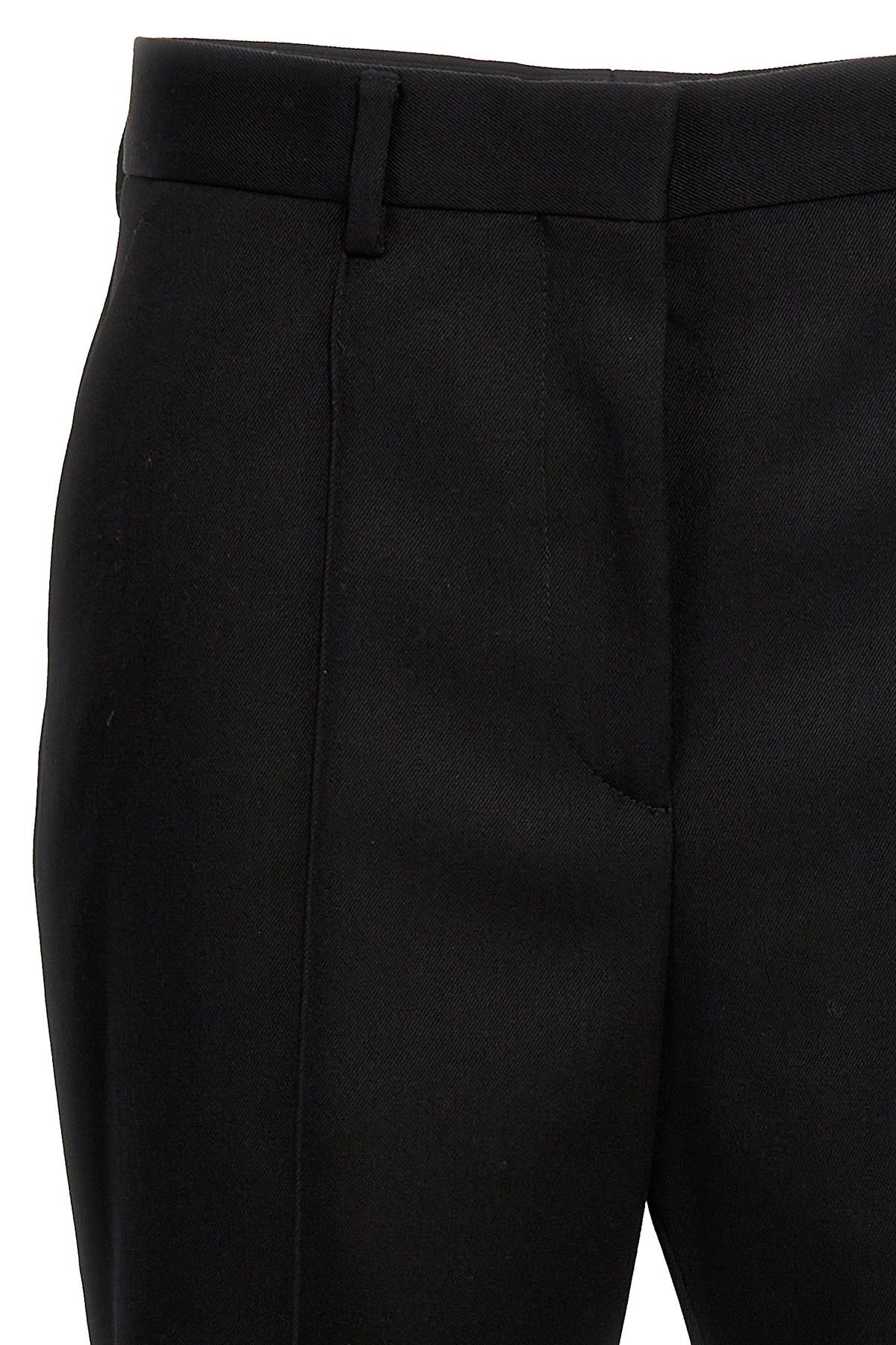 Wool flare pants - 4