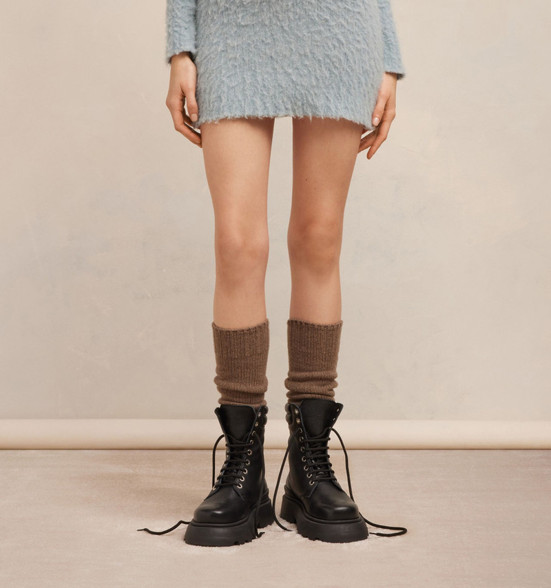 Lug Sole Ankle Boots 4