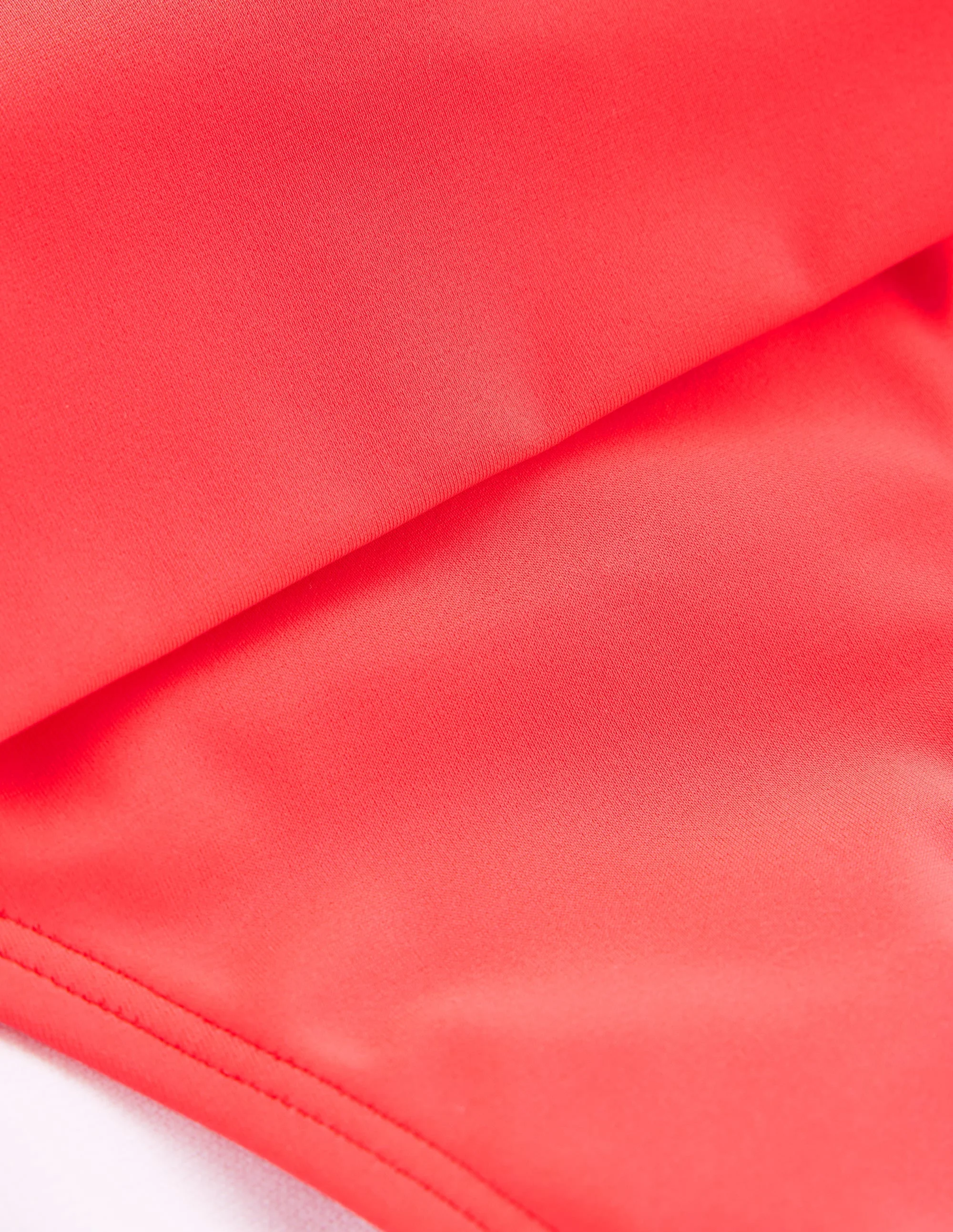Classic Fold Bikini Bottoms-Coral Punch - 1