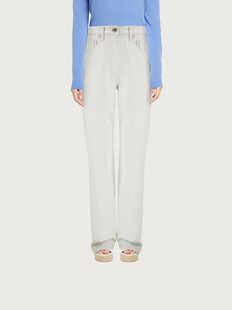 FERRAGAMO DENIM 5 POCKET TROUSERS outlook