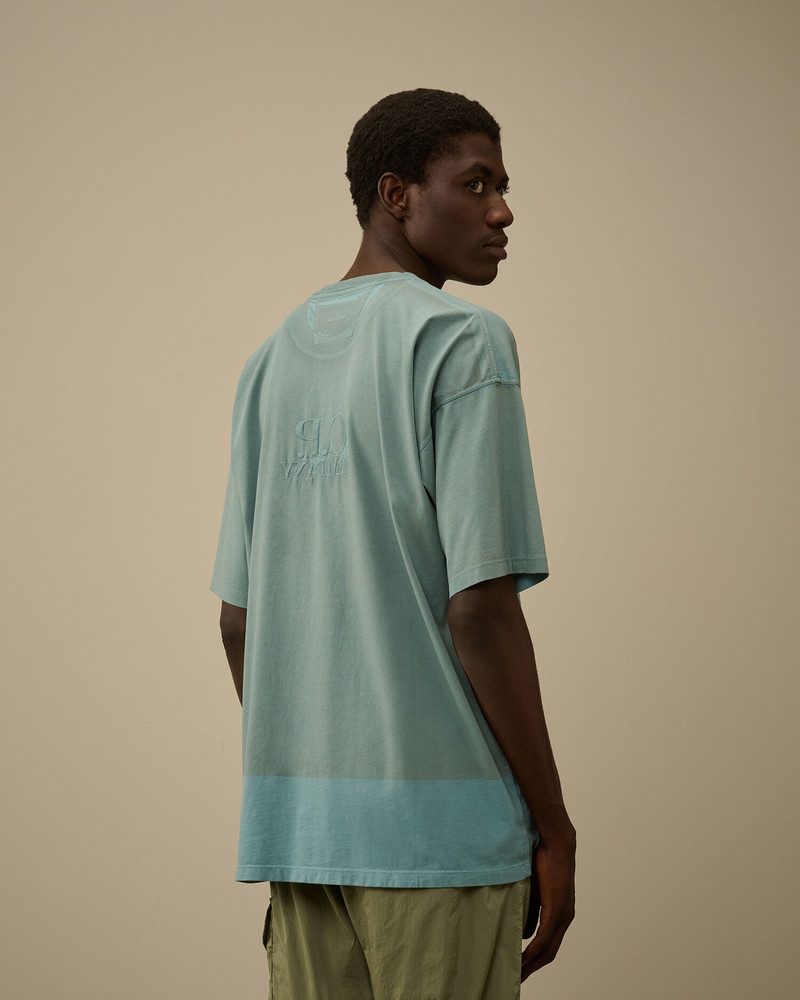 24/1 Jersey Short Sleeve Printed Logo T-Shirt 3