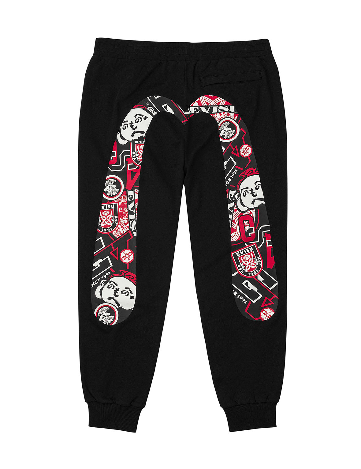 Henohenomohe Godhead Daicock Print Regular Fit Sweatpants - 14