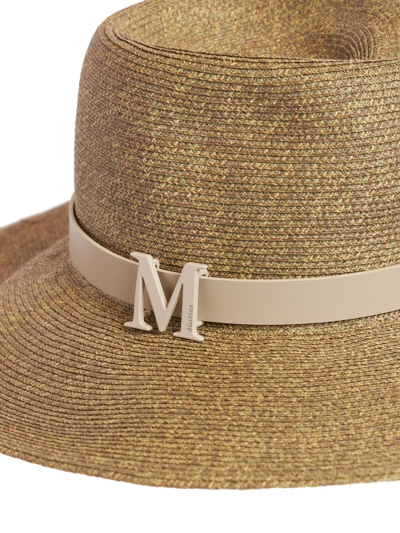 Musette straw brimmed hat - 4