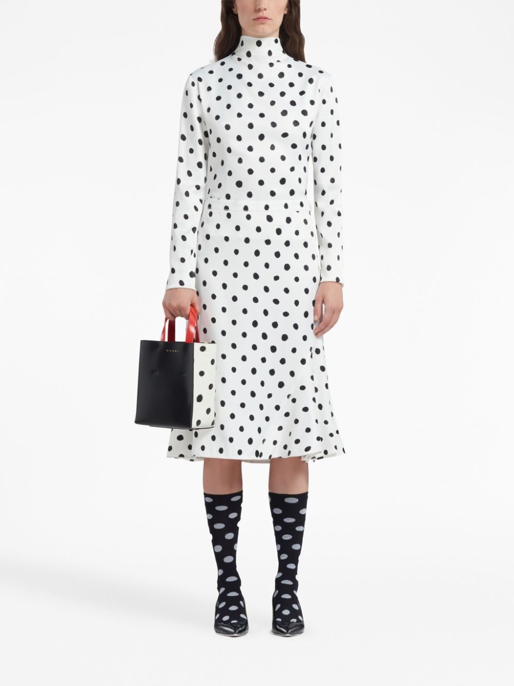 small Museo polka-dot tote bag - 2