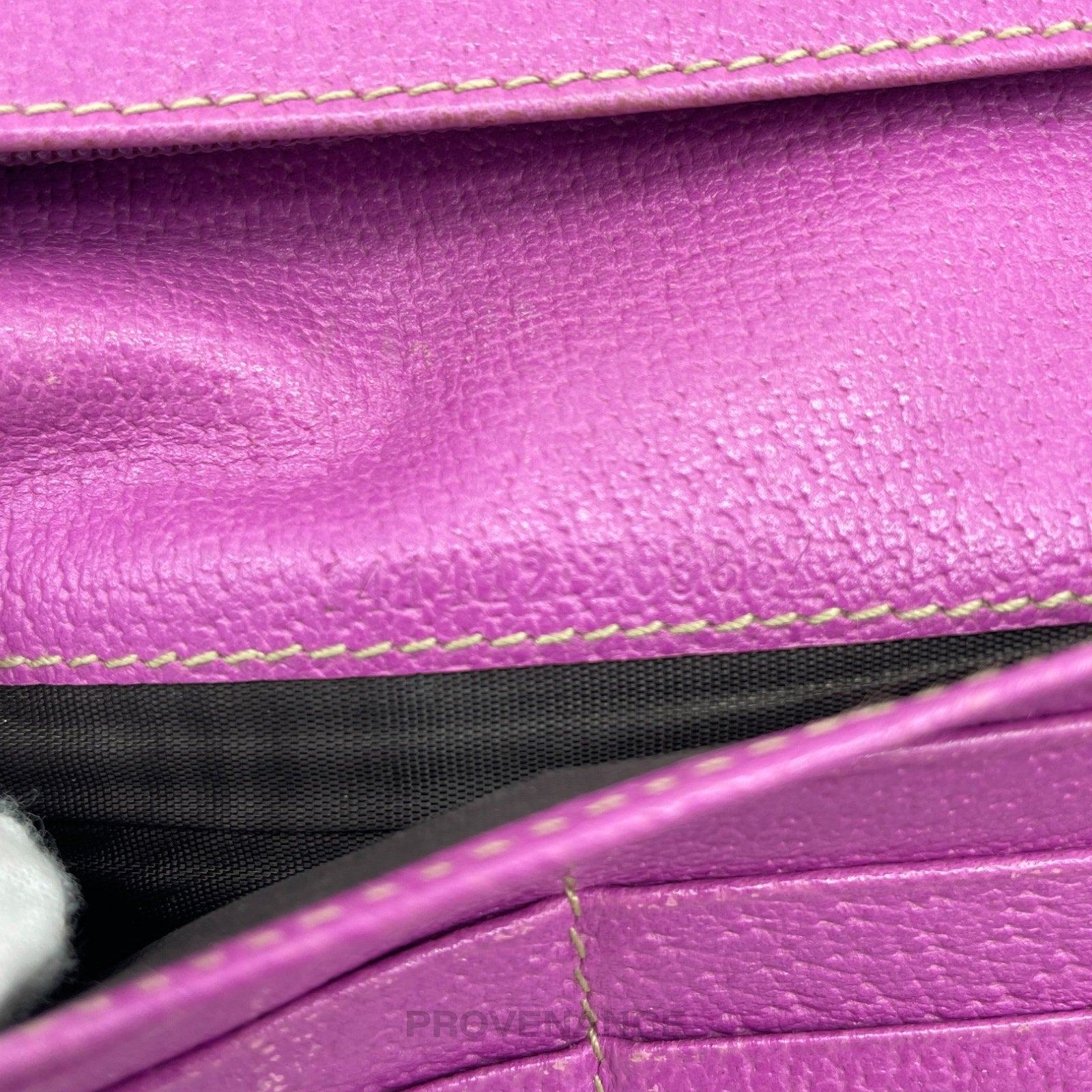 Gucci GG Canvas Long Wallet - Fuchsia - 10