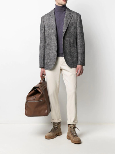 Brunello Cucinelli rib-trimmed cashmere jumper outlook