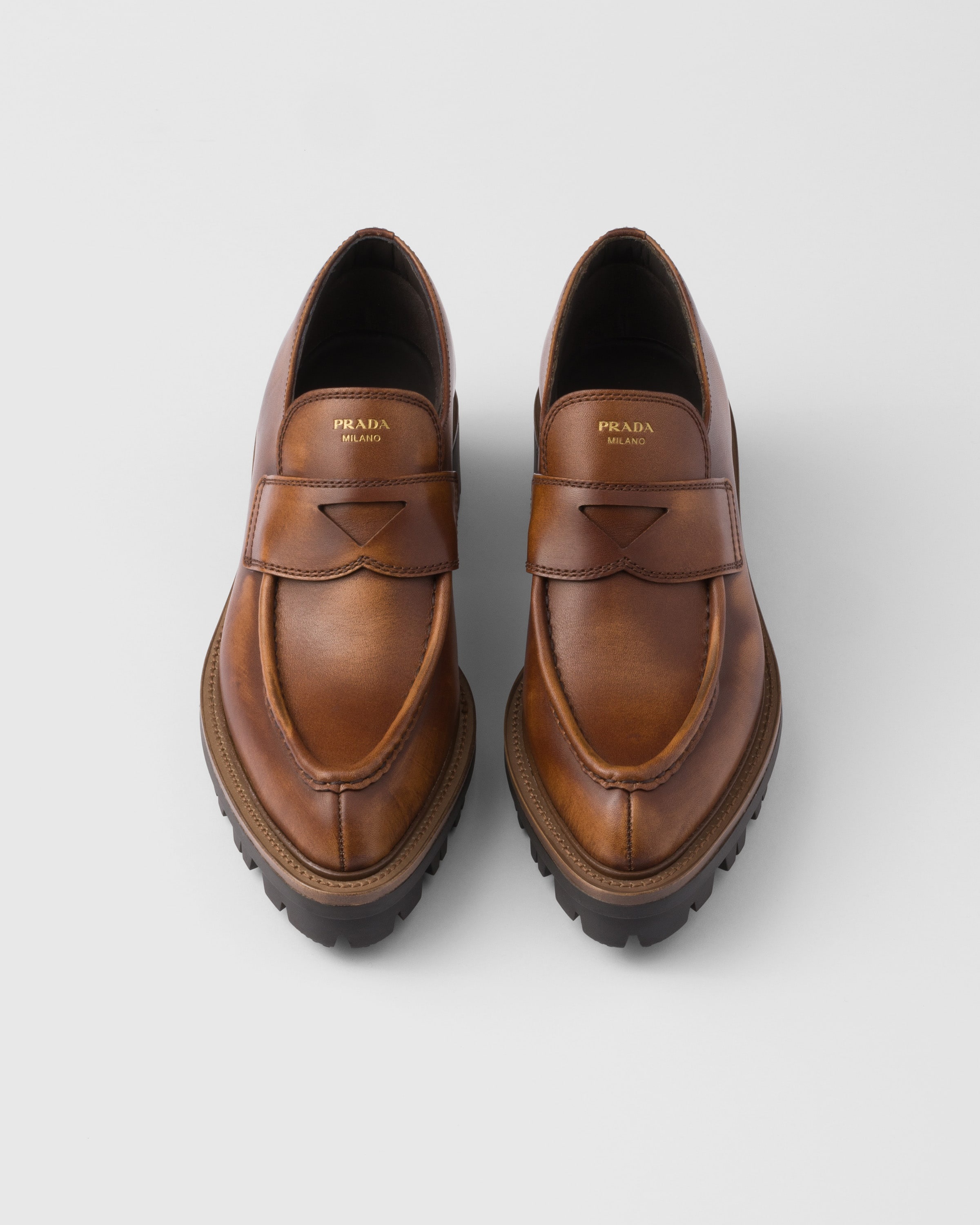 Leather loafers - 3