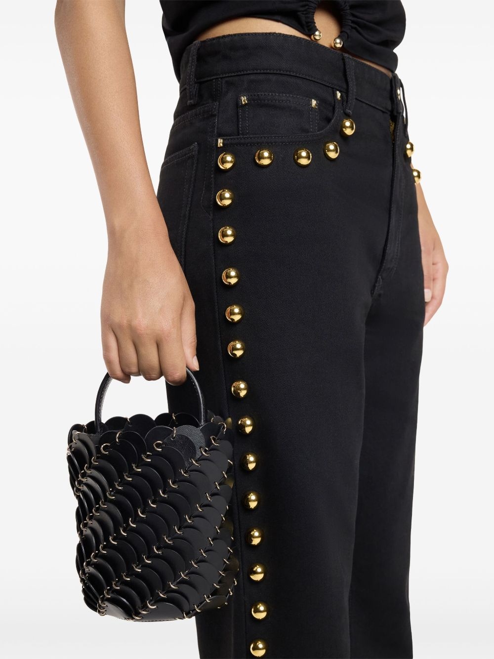 wide-leg jeans - 6