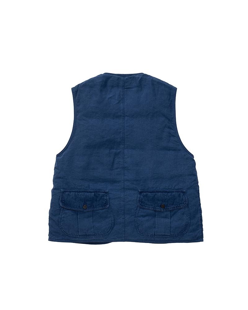 GUSTO DOWN VEST INDIGO - 2