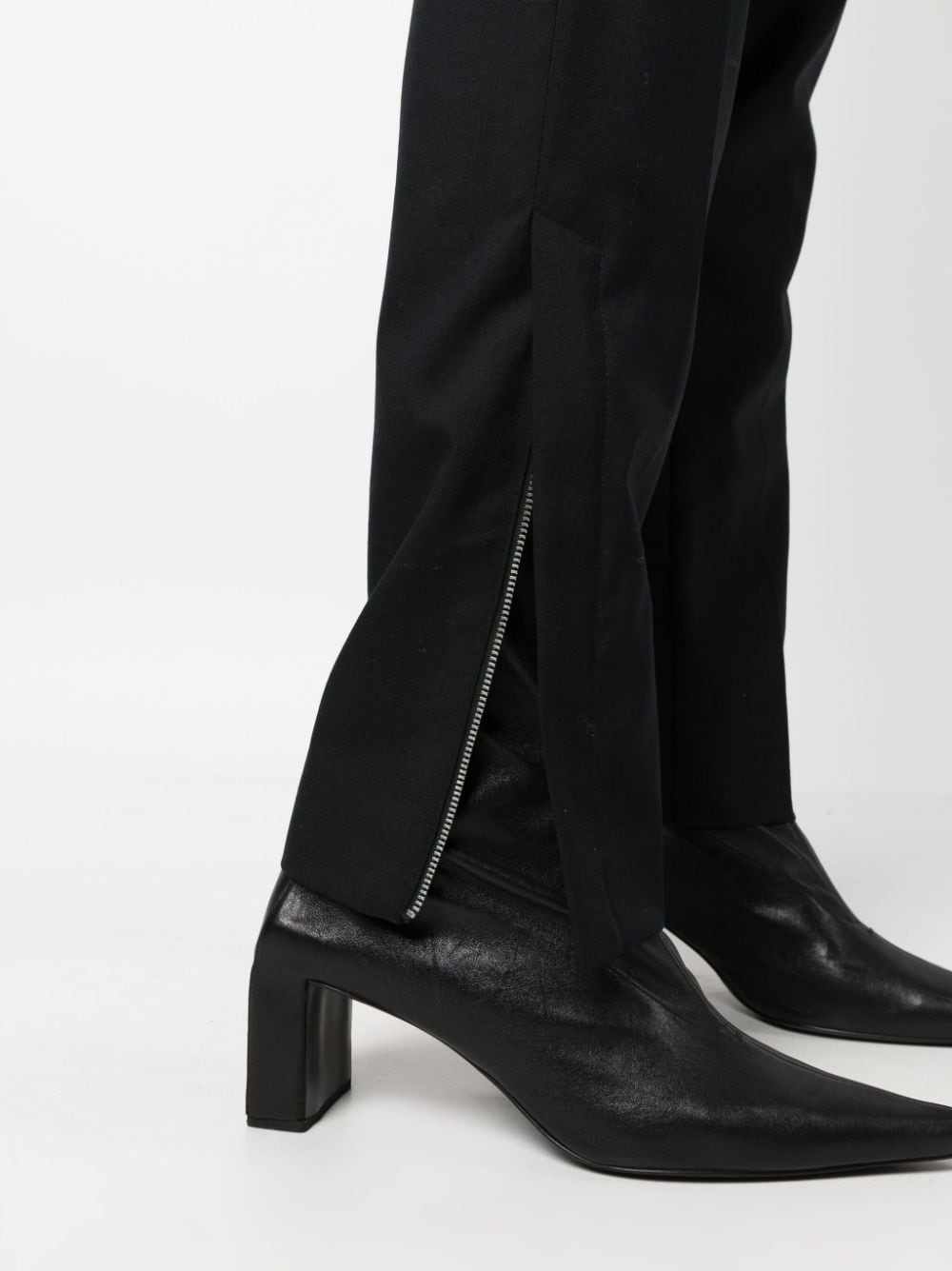 Prune tailored-cut trousers - 5
