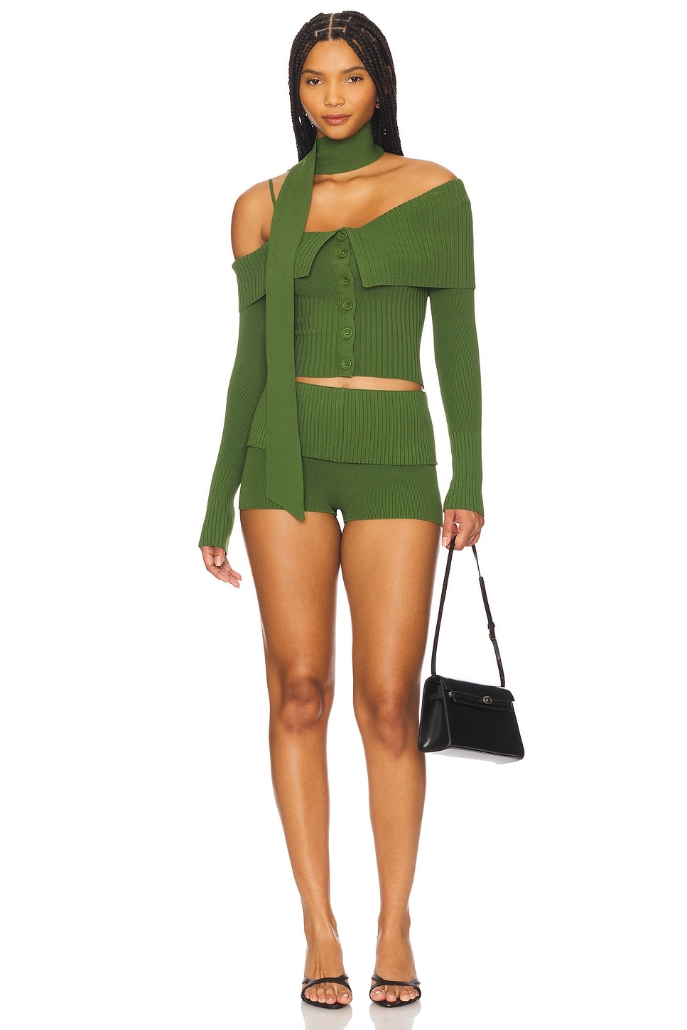 One Love One Shoulder Sweater - 4