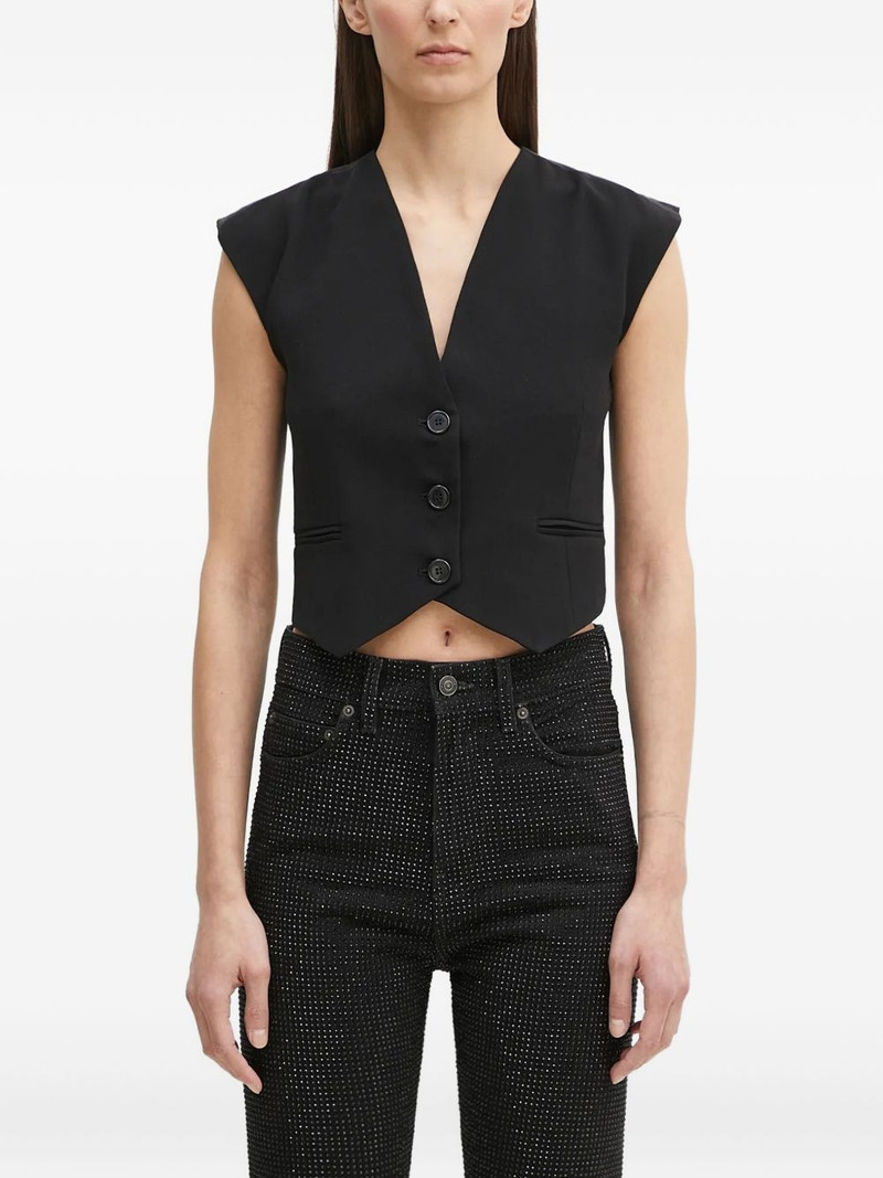 단추 fastening sleeveless 정상 1