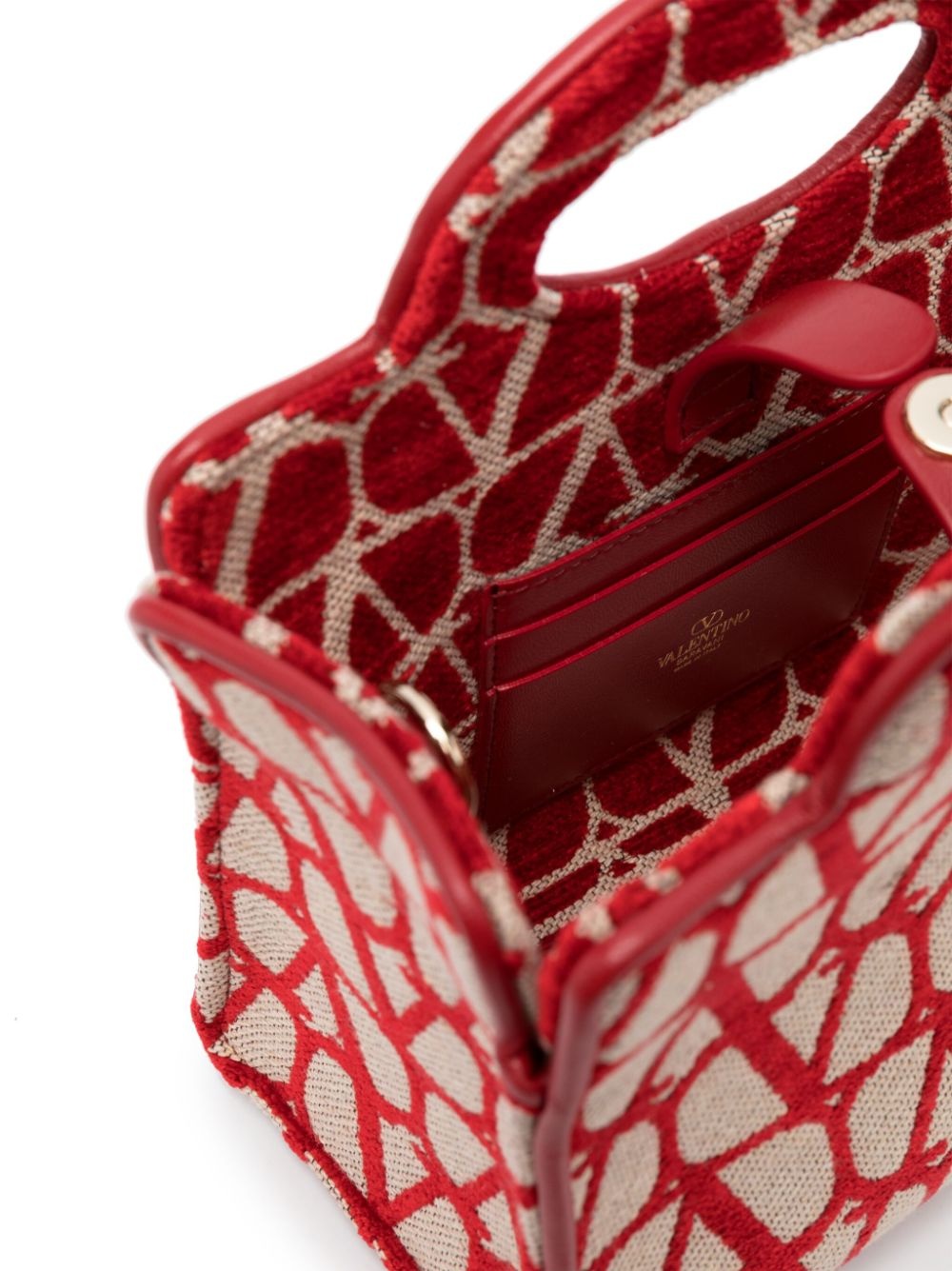 mini Le Troisième jacquard tote bag - 5